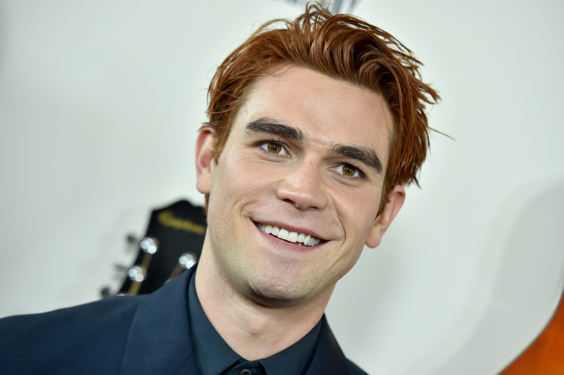 KJ Apa appears a dotting father in new family pictures posted to Instagram. Photo / Getty Images