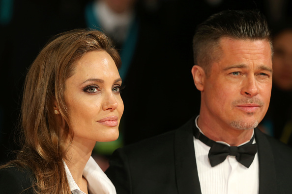 Angelina Jolie and Brad Pitt attend the EE British Academy Film Awards 2014 at The Royal Opera House on February 16, 2014 in London, England. Photo / Getty Images