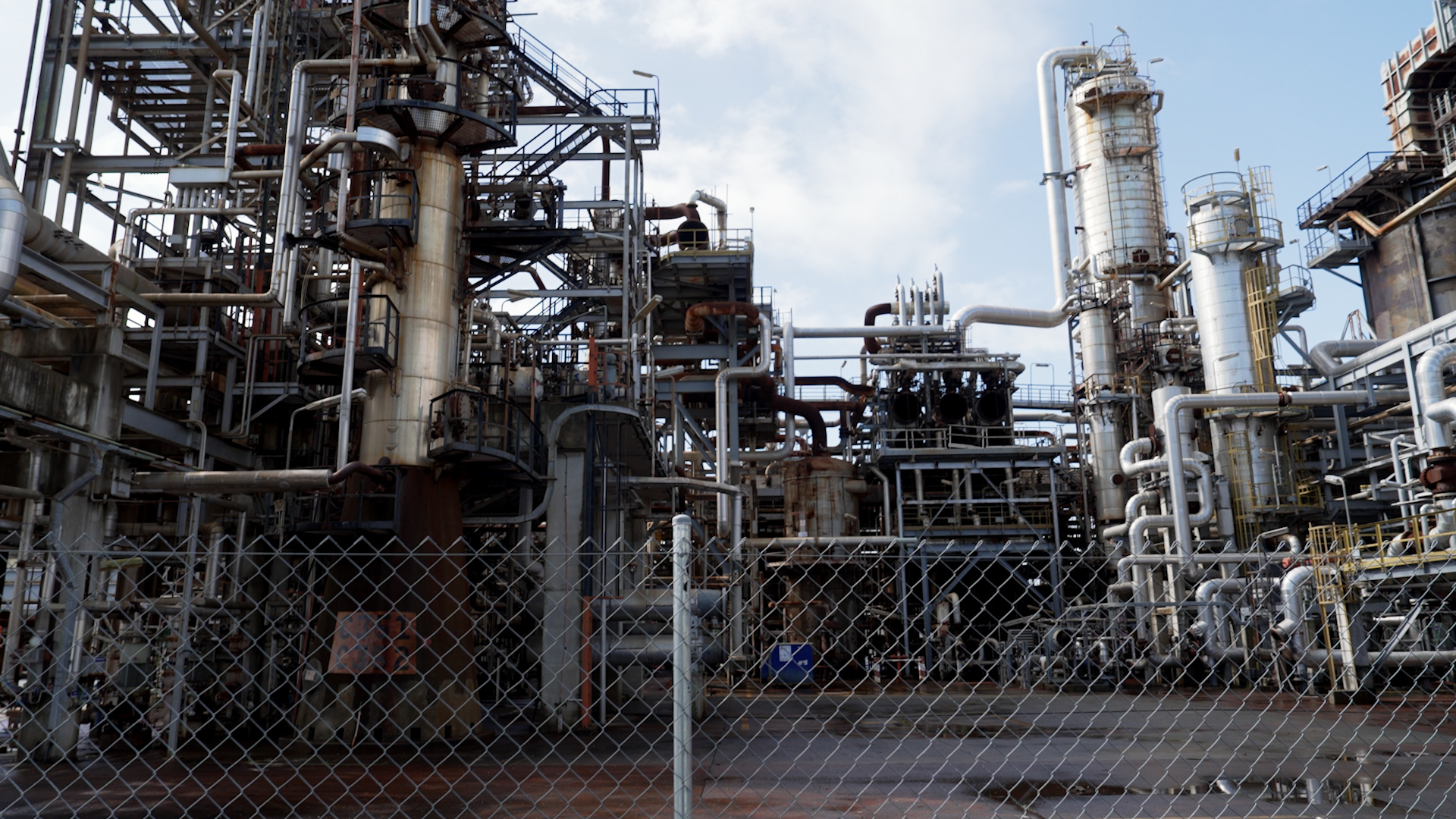 Northland's Marsden Point oil refining operation has been fully decommissioned and fenced off.