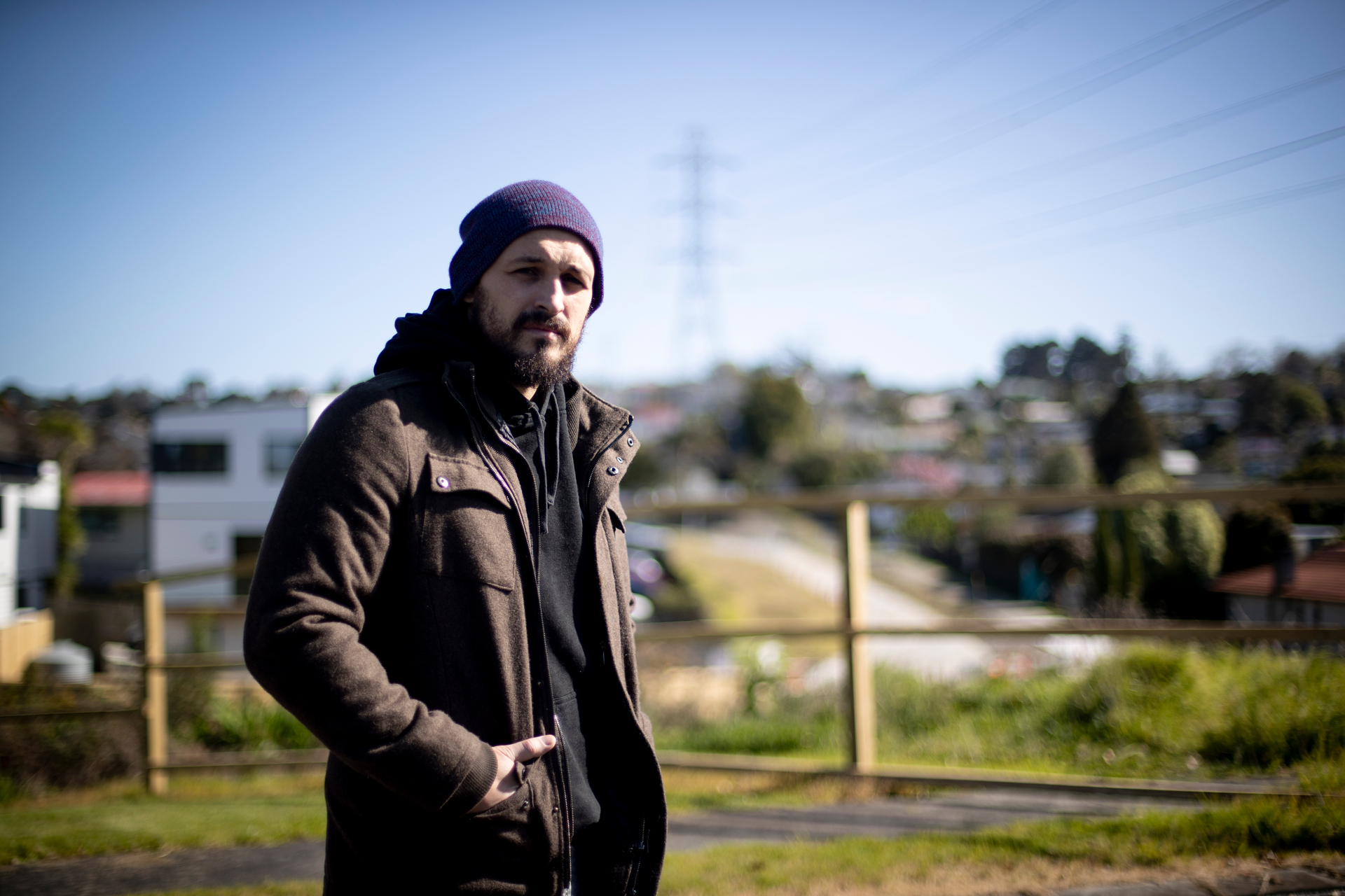 Youth development worker Aaron Hendry. Photo / Dean Purcell.