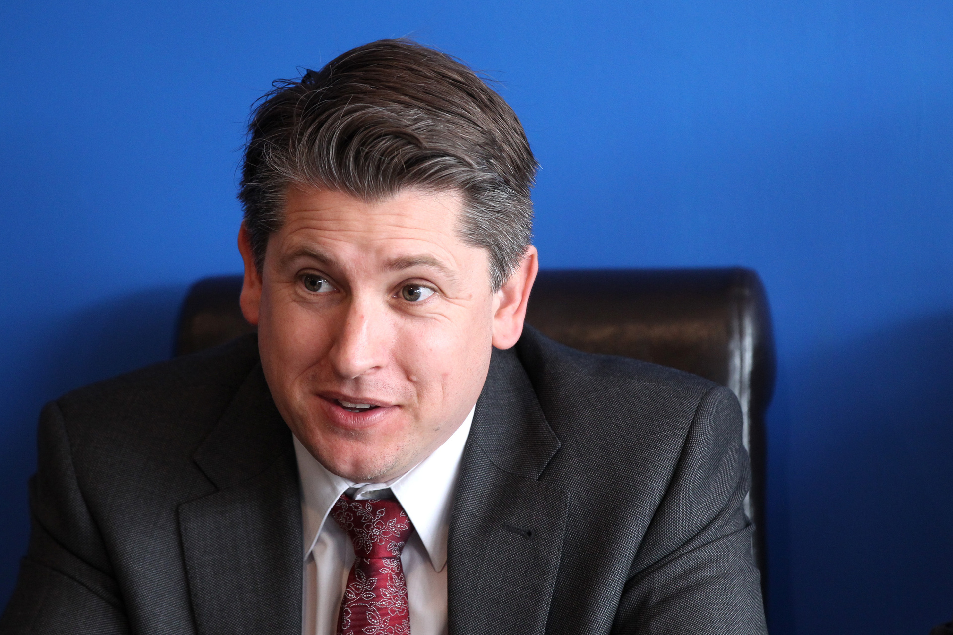 Michael Wood, Minister of Transport, who is still waiting for a report from Waka Kotahi on interim solutions for cycling on the bridge. Photo / Duncan Brown