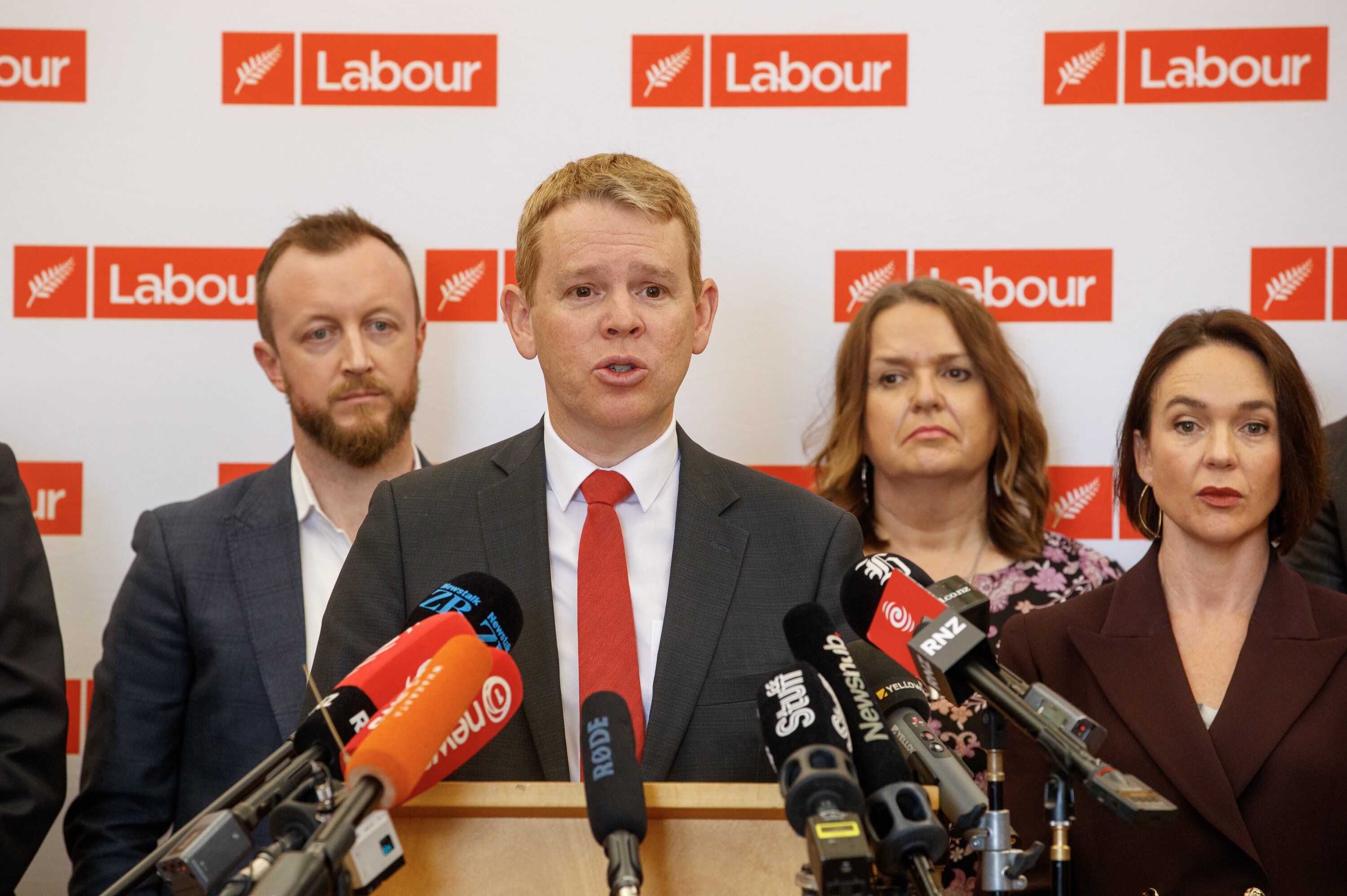 Labour leader Chris Hipkins will lead the conference. Photo / Mark Mitchell