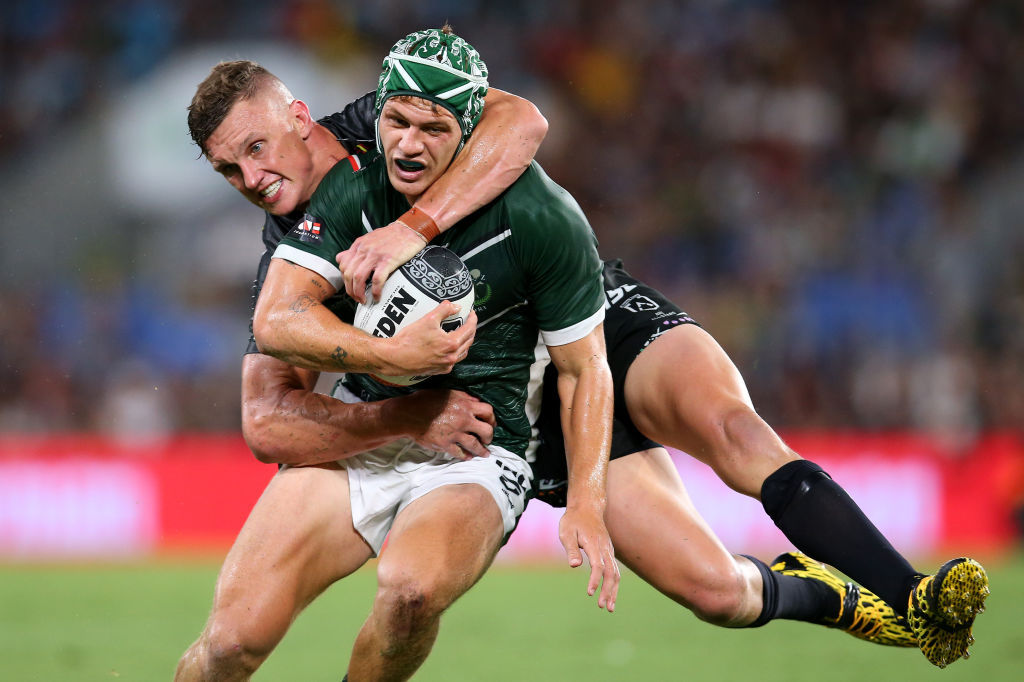 Kalyn Ponga playing for the Māori All-Stars against the Indigenous All-Stars in 2020. Photo / Getty Images