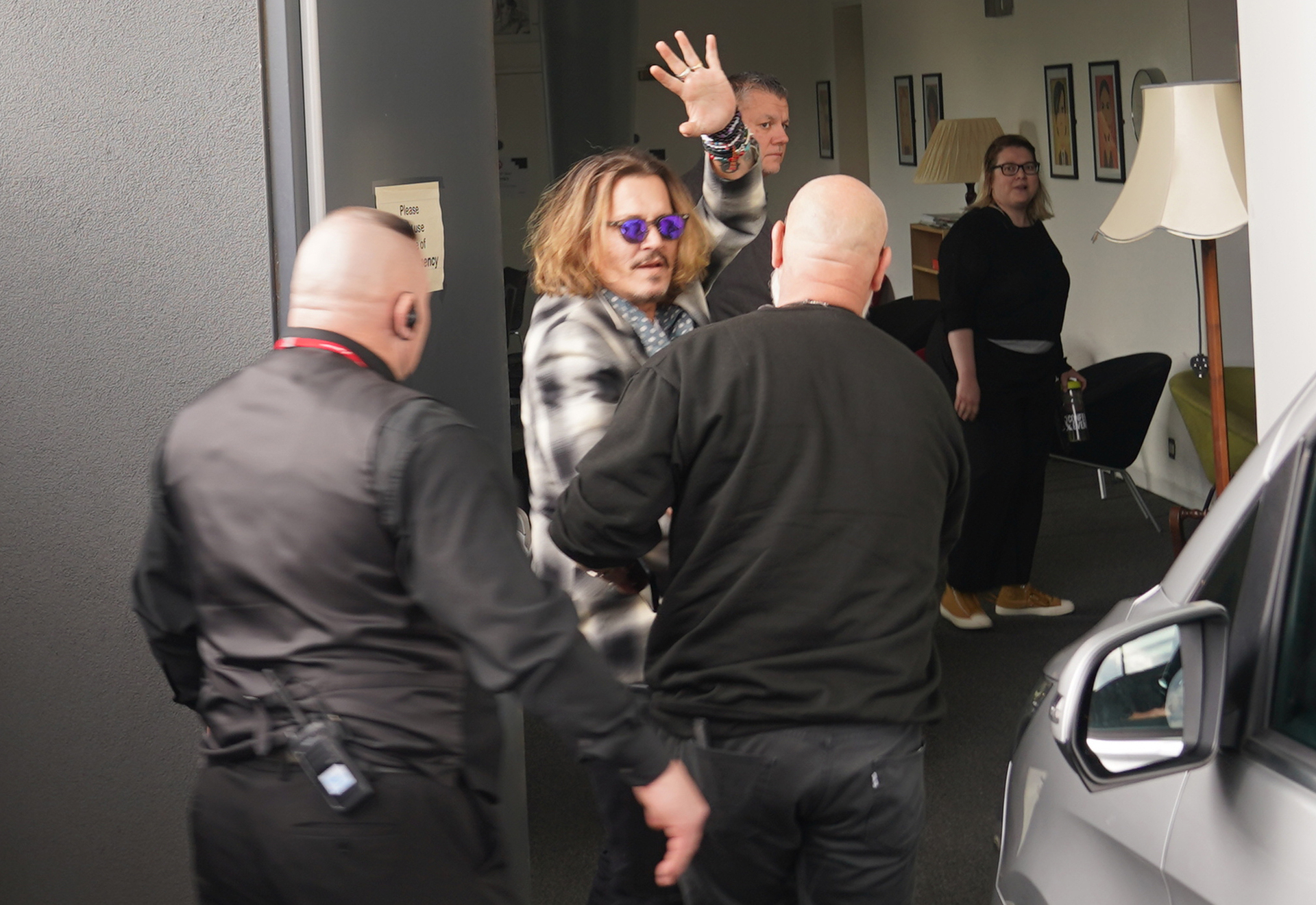 Johnny Depp has spent the days since the trial touring with Jeff Beck across the UK. Photo / Getty Images