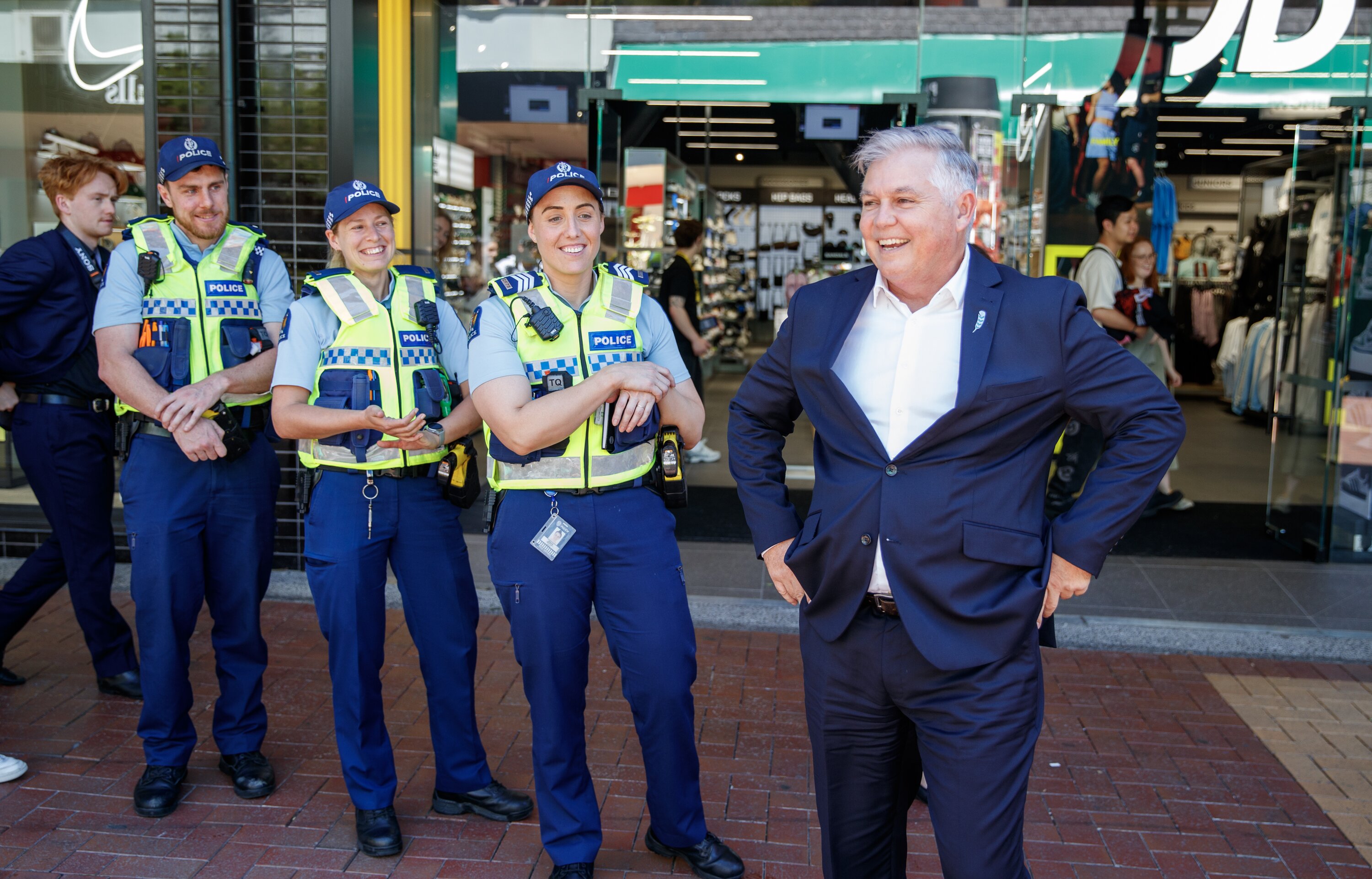 Police Minister Mark Mitchell is confident police Community beat Teams in major cities across the country are working well. Photo / Mark Mitchell