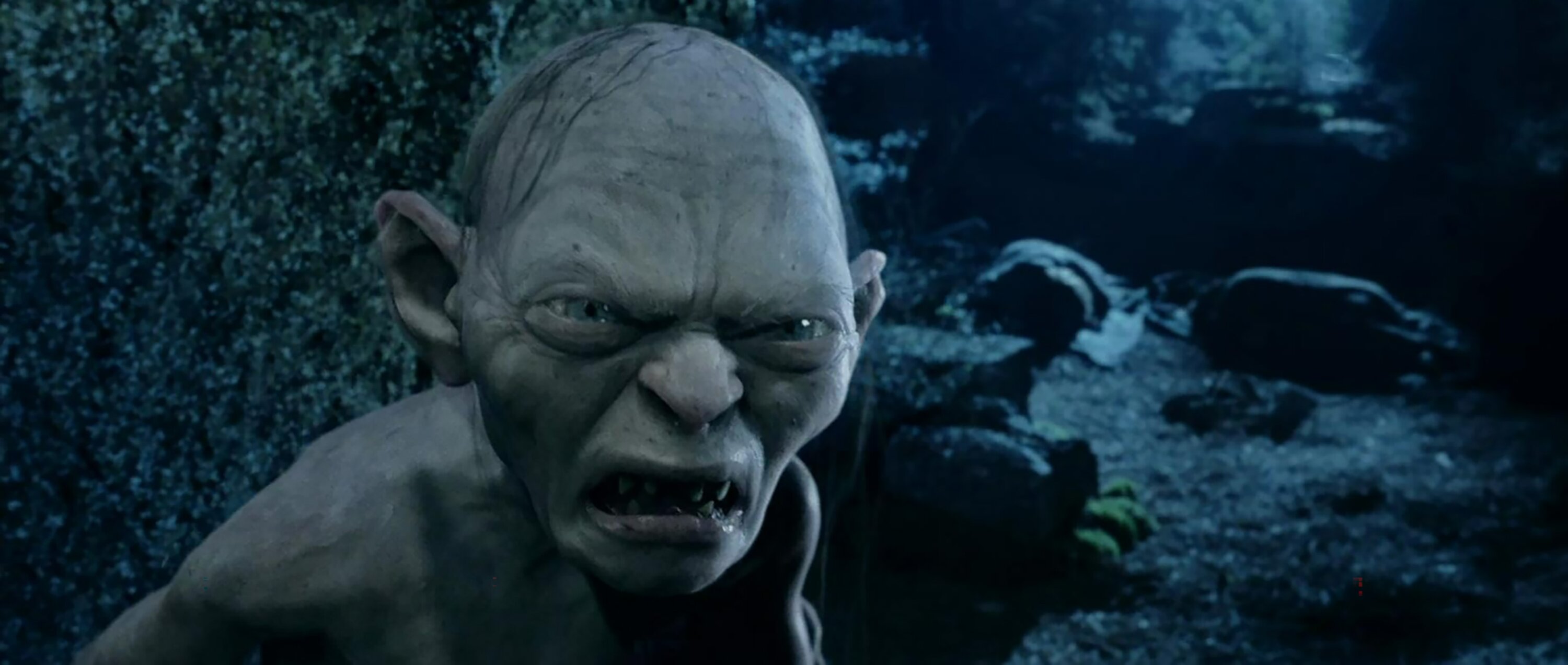 Andy Serkis as Gollum in The Lord of the Rings: The Two Towers (2002)