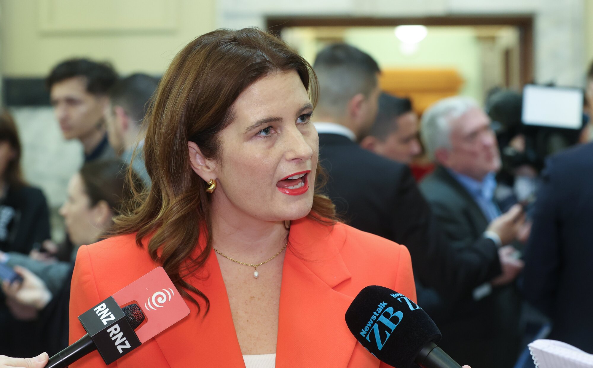 Finance Minister Nicola Willis says future governments will take active decisions to allocate resources to those areas they want to protect. Photo / Mark Mitchell
