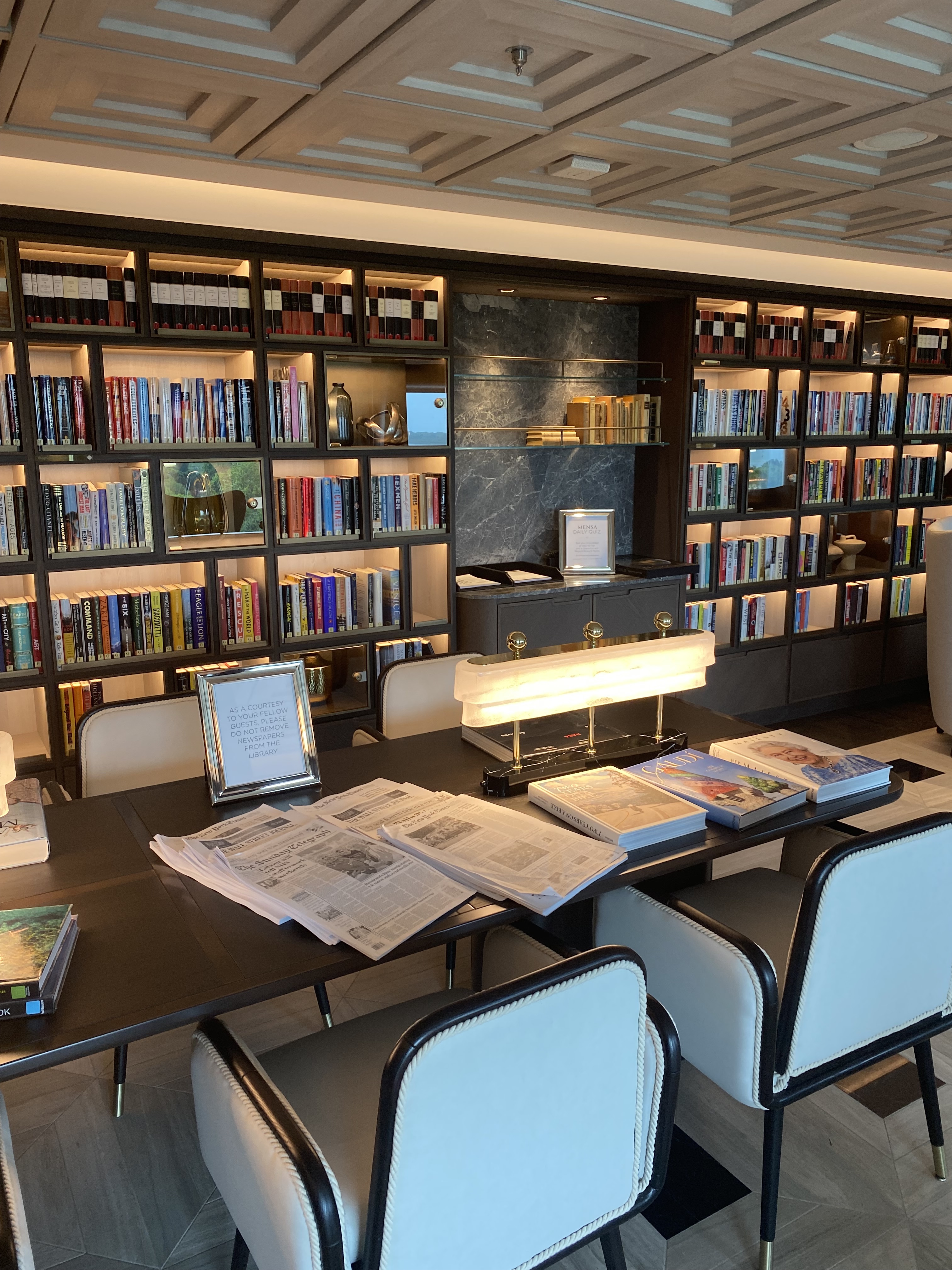 The library. Photo / Johanna Thornton