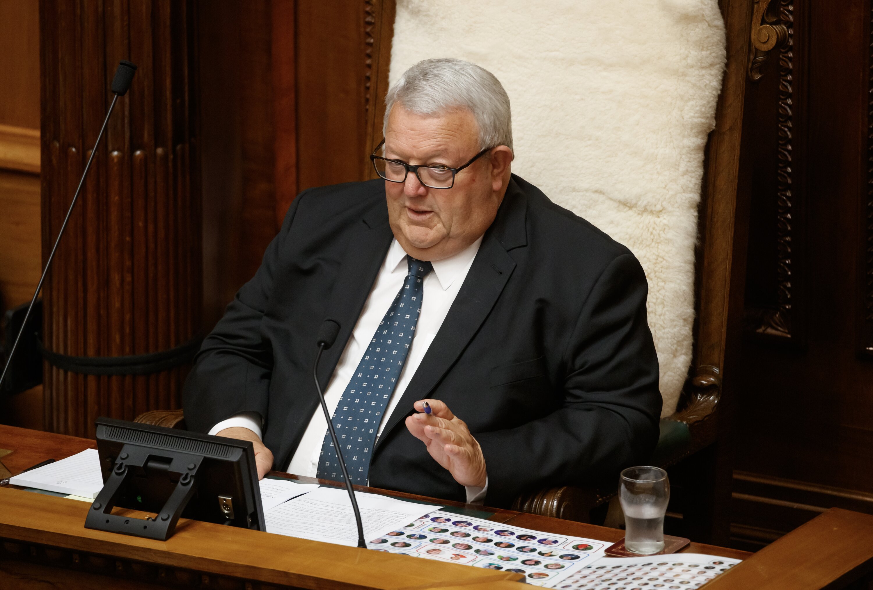 Speaker Gerry Brownlee. Photo / Mark Mitchell