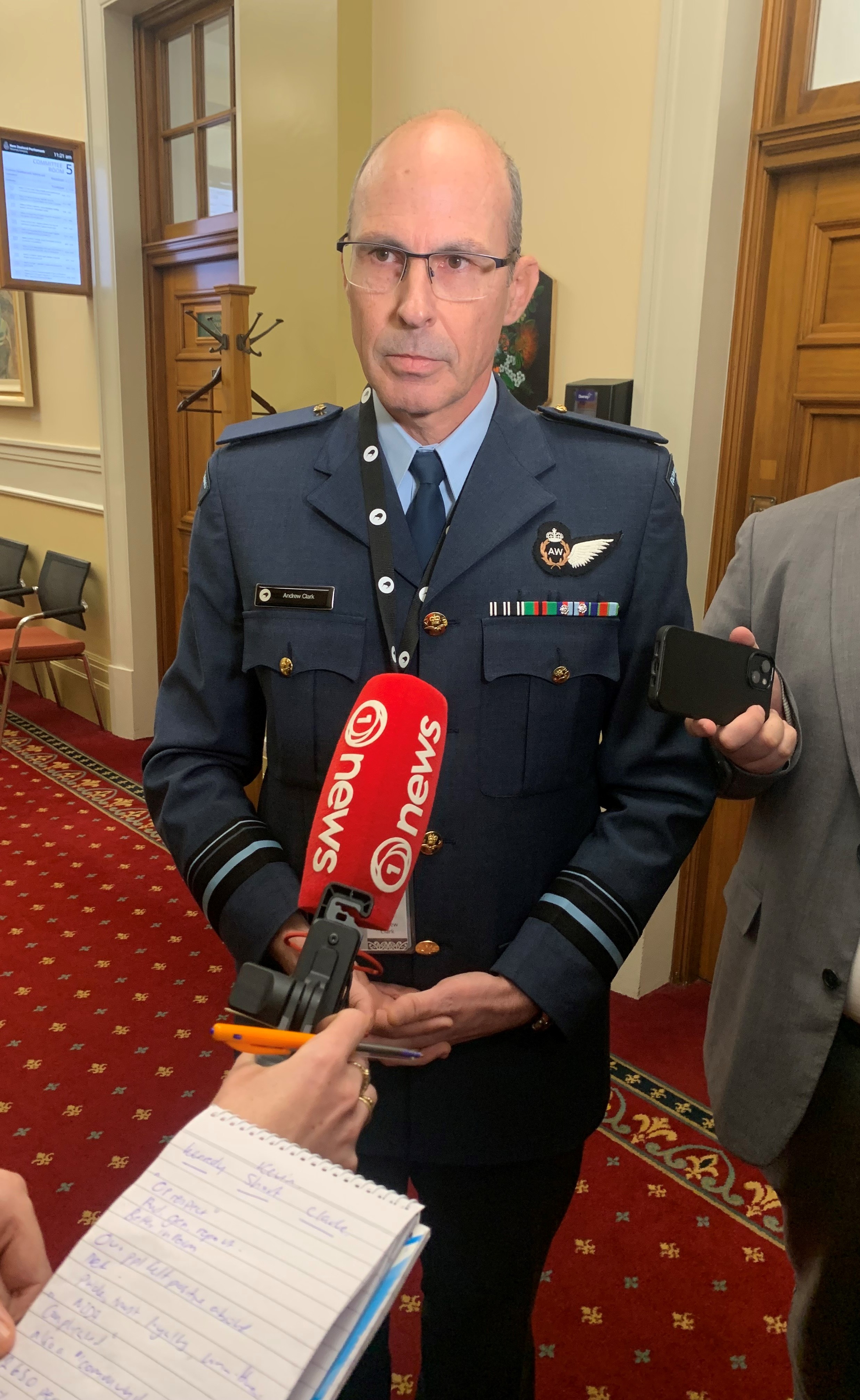 Former Defence Force Air Force chief Air Vice-Marshal Andrew Clark now heads the GCSB. Photo / Adam Pearse