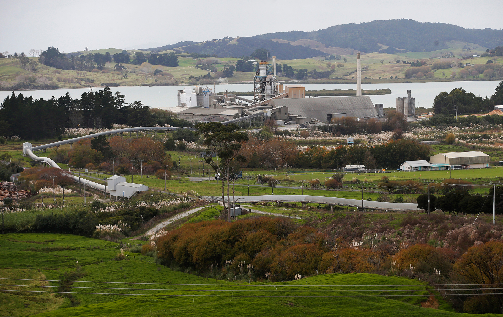 Golden Bay Cement plant at Portland has a proud history and employs more than 550 people, making it one of the biggest employers in Northland.
Photo / Michael Cunningham