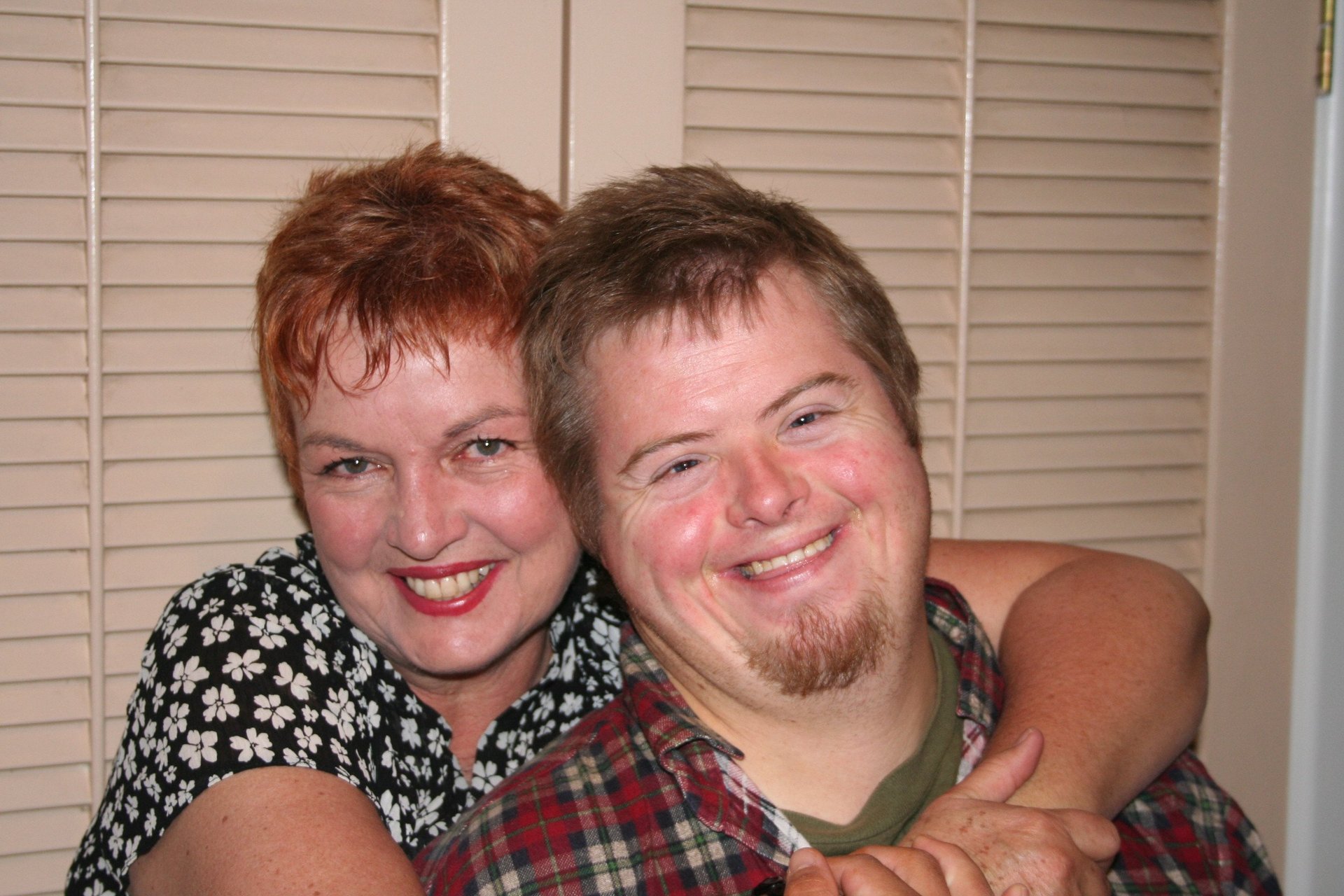 Colleen Brown and son Travis in 2006. Photo / Supplied, File 