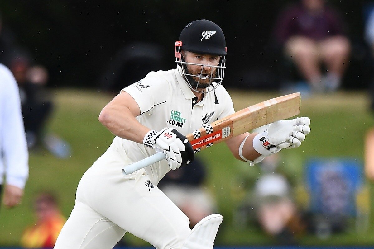 Kane Williamson against the West Indies in Christchurch. Photo / Photosport 