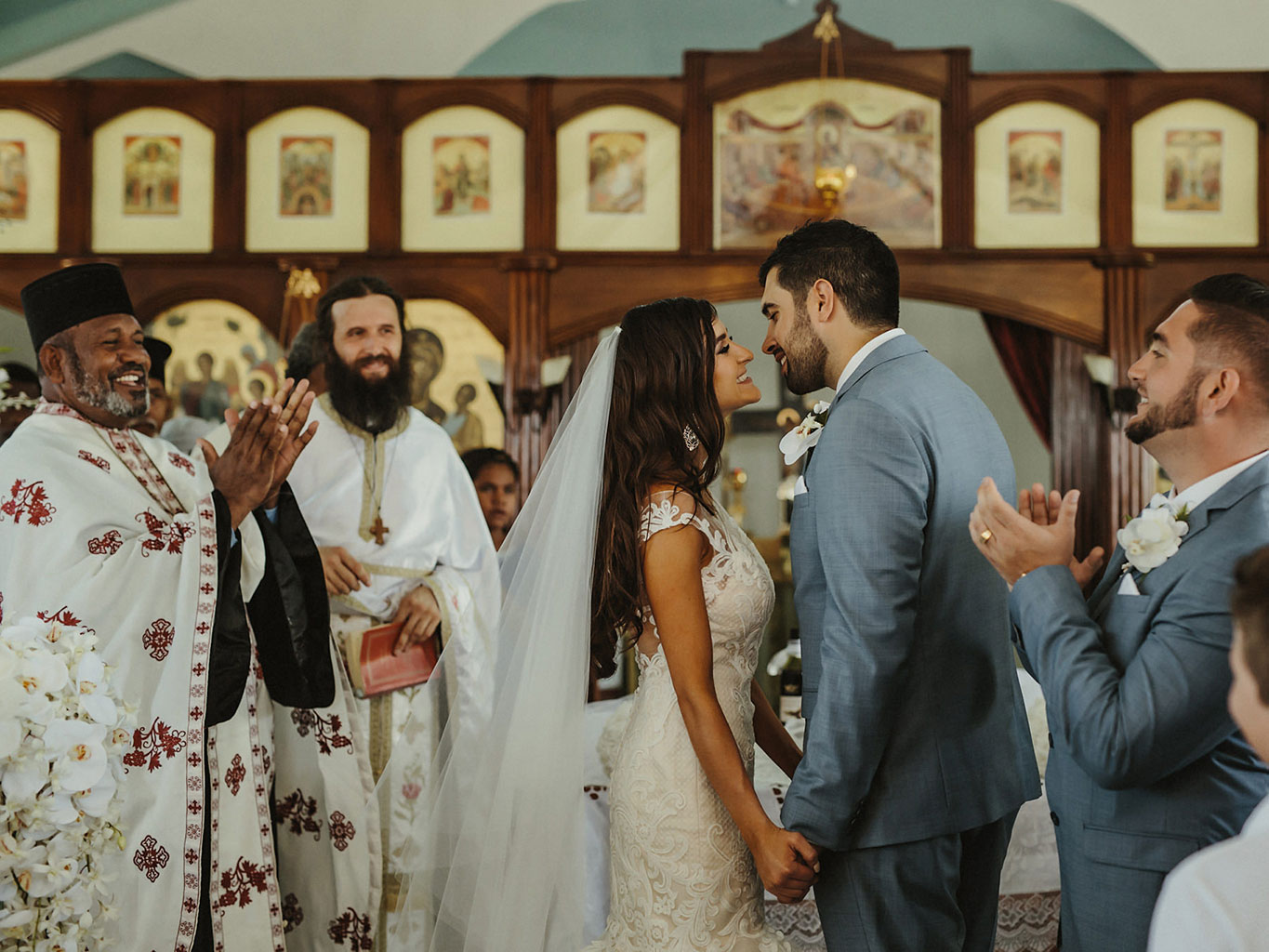 Greek orthodox 2024 wedding dress