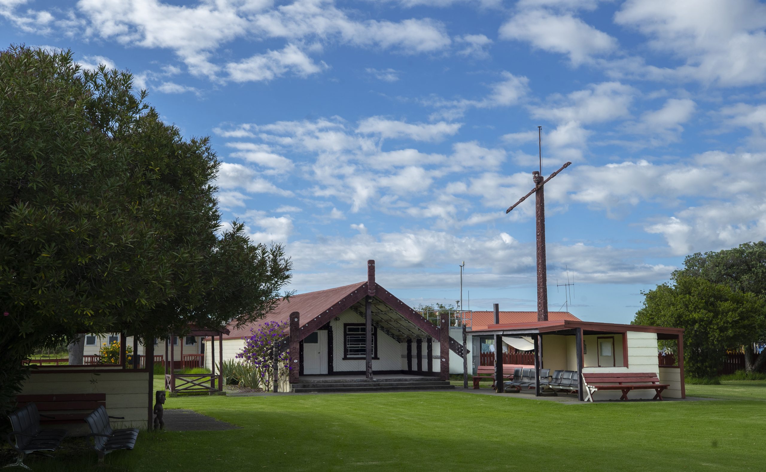 Whareroa Marae has had heavy industry build up around it for decades. Photo / John Borren, Sun Media
