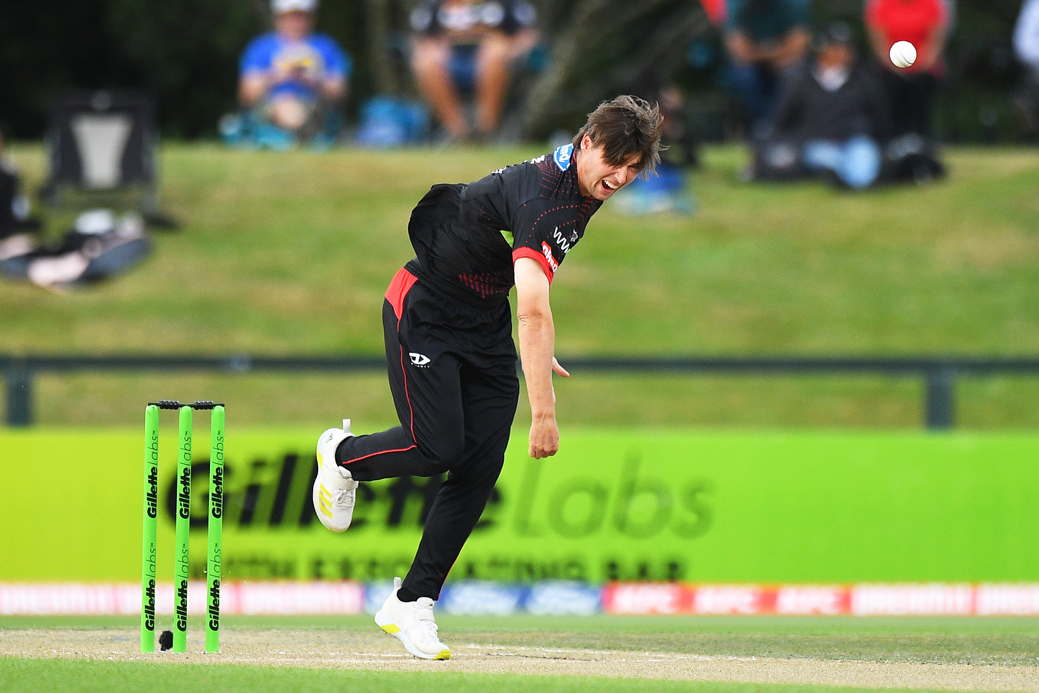 Canterbury's Zak Foulkes has impressed in all three formats, and has already made his Black Caps debut. Photo / Photosport