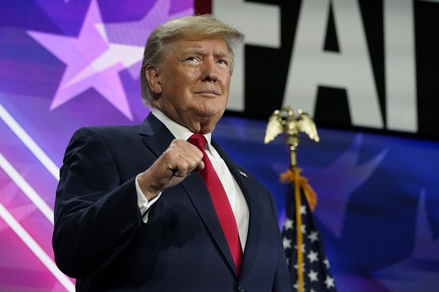 Trump may make his return to Twitter after Musk reversed the ban on his account. Photo / AP