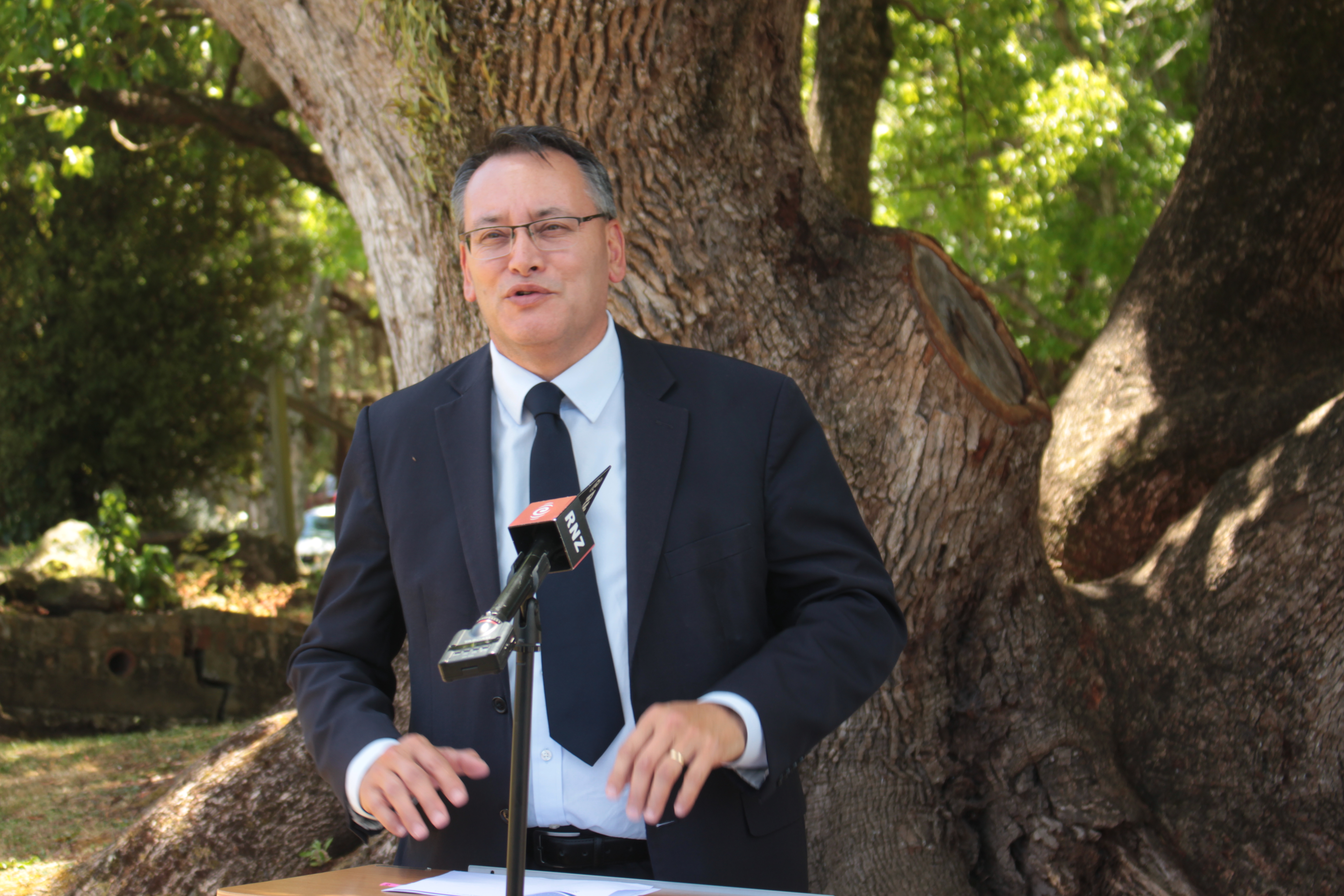 Dr Shane Reti says he is 100% behind new Health Minister Simeon Brown and is excited about his new portfolio. Photo / Denise Piper