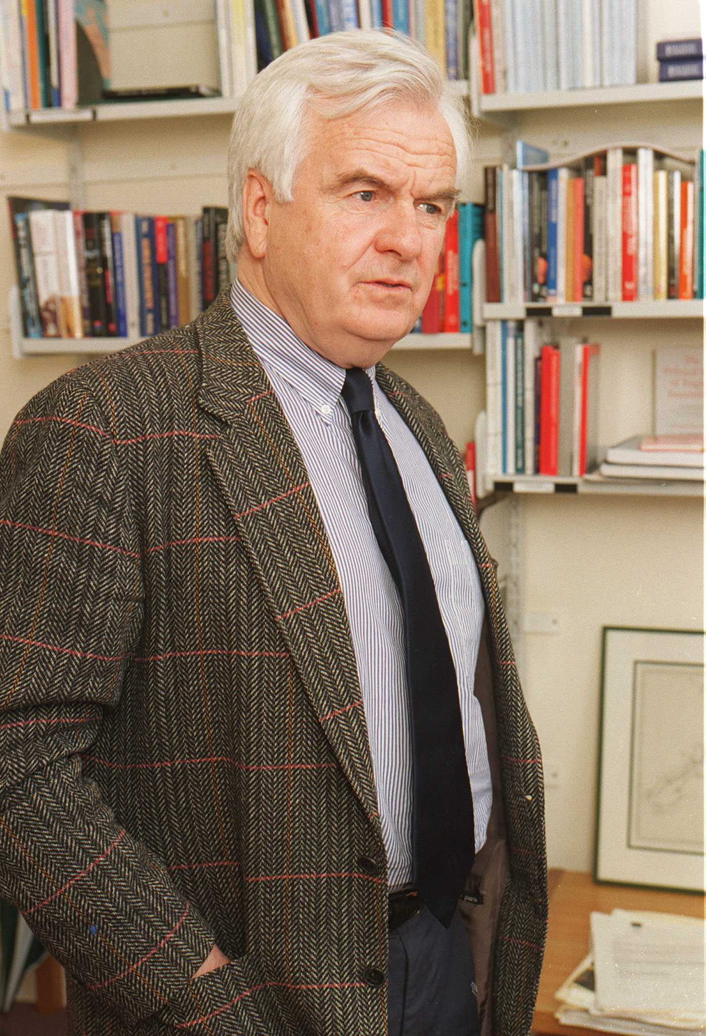 The late Terence O'Brien in 1996 when he was director of the Centre for Strategic Studies. Photo / Martin Hunter