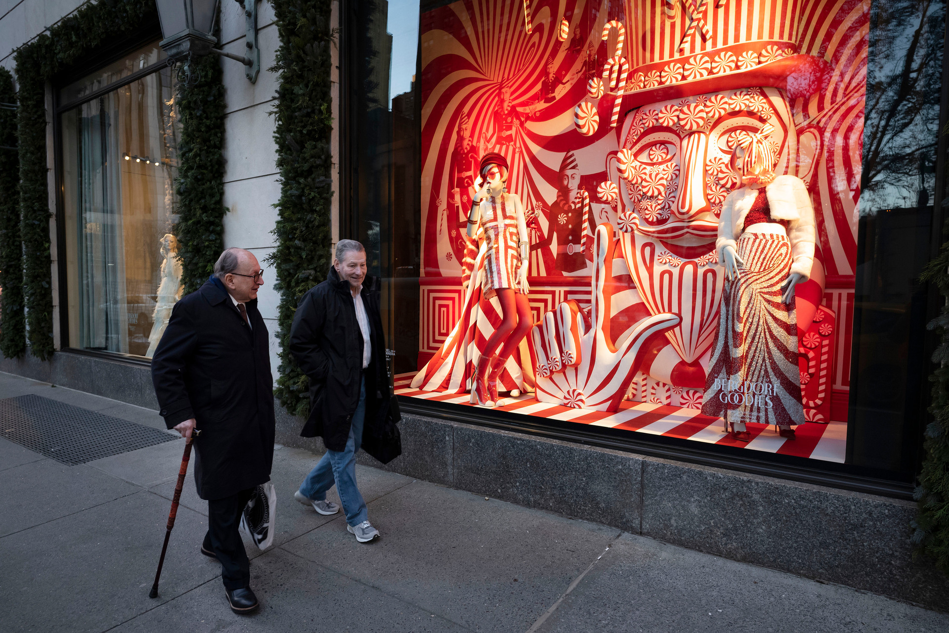 The Bergdorf Goodman store in New York is where E. Jean Carroll claims Donald Trump sexually assaulted her. Photo / AP