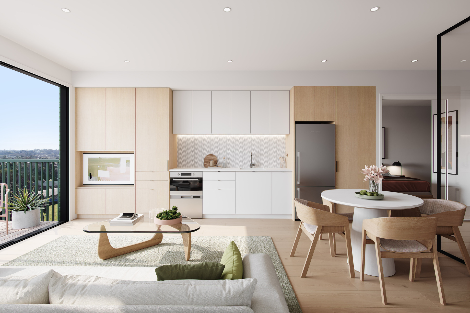 Plans for the interior of the new apartment building Toi on the site. Photo / supplied