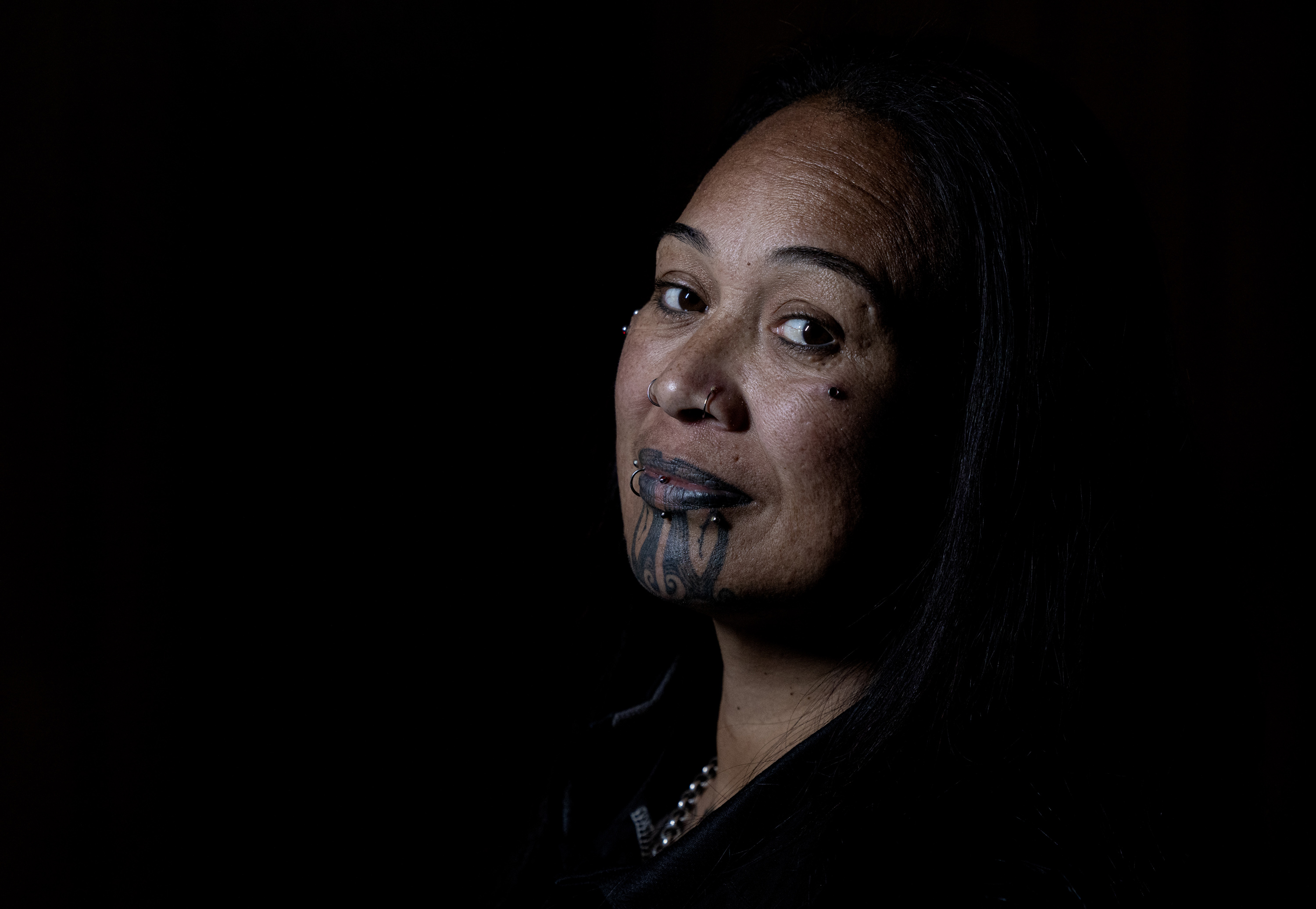 Steven's wife Pauline Taiatini struggled with meth addiction for years and now works with others in recovery through Mana Enhancing STOP. Photo / Mike Scott