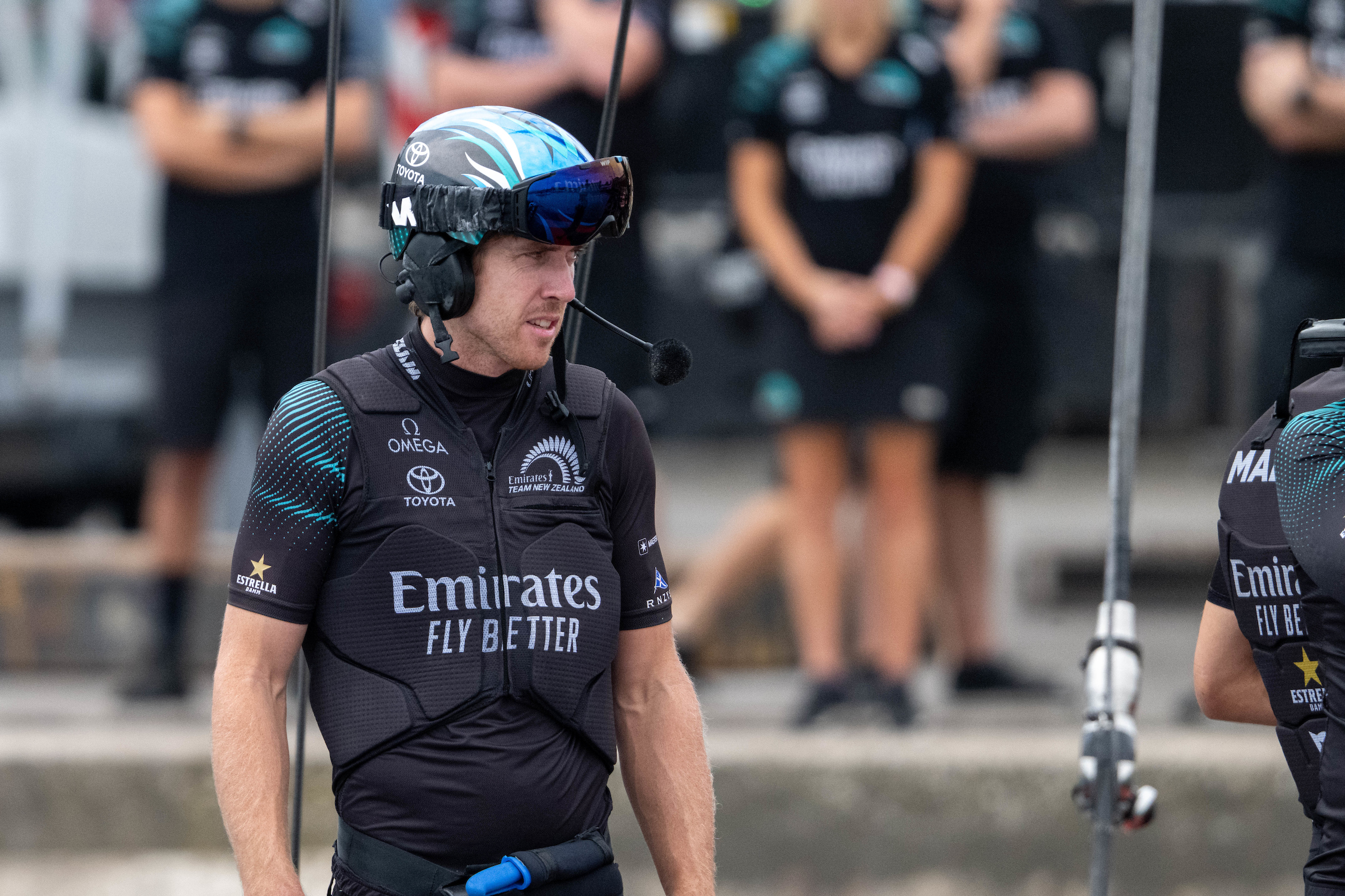 Peter Burling is now the winningest helmsman in America's Cup match history. Photo / Ricardo Pinto, America's Cup