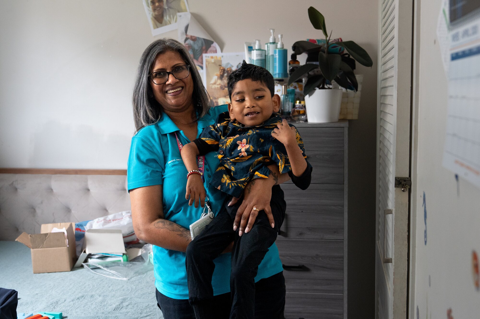 Debra Isaac is a paediatric clinical nurse specialist with Kidz First. She visits around 50 families at their homes in South Auckland each week. Photo / Annaleise Shortland