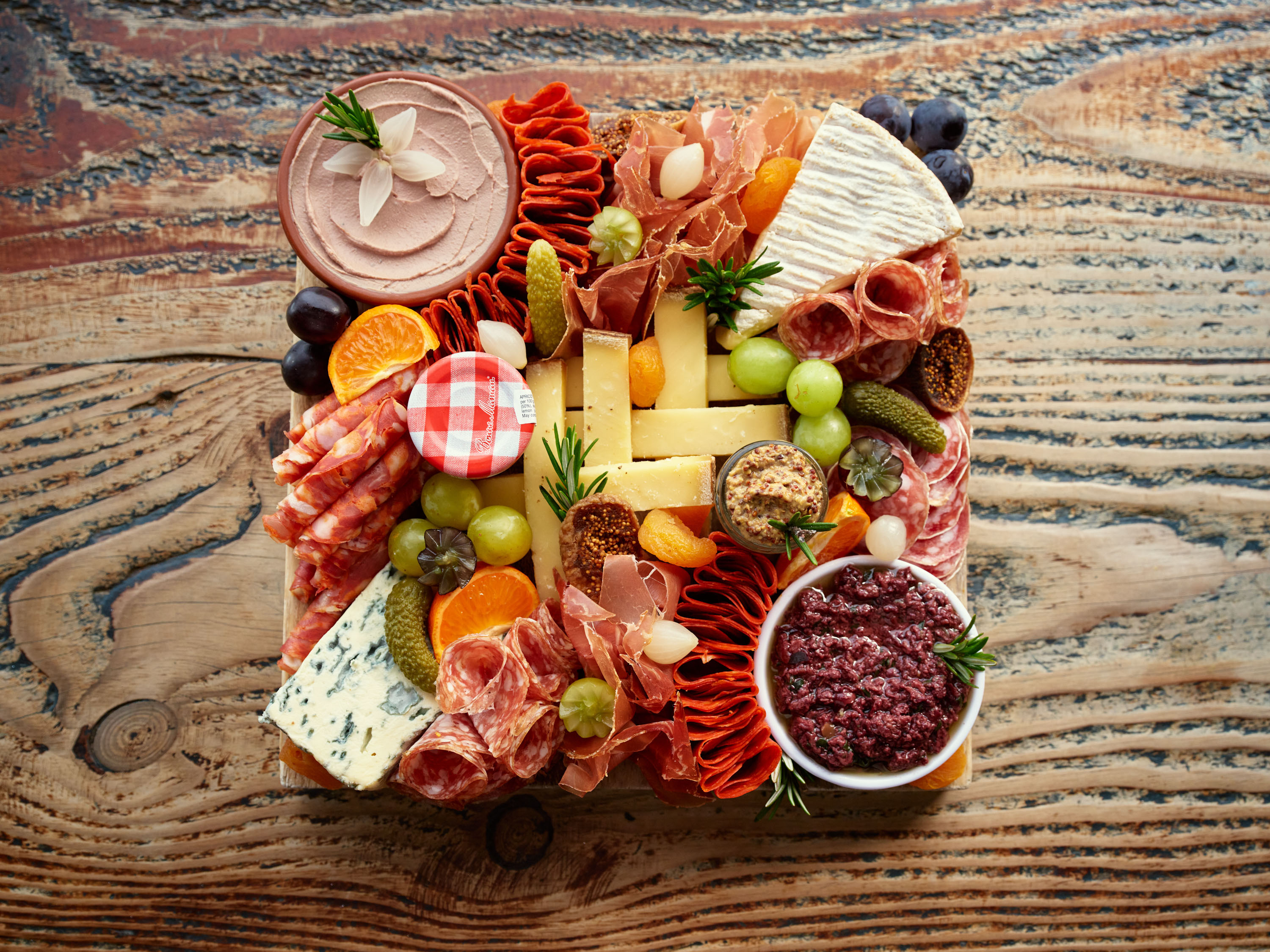 A Maison Vauron cheese and charcuterie board. Photo / Josh Griggs