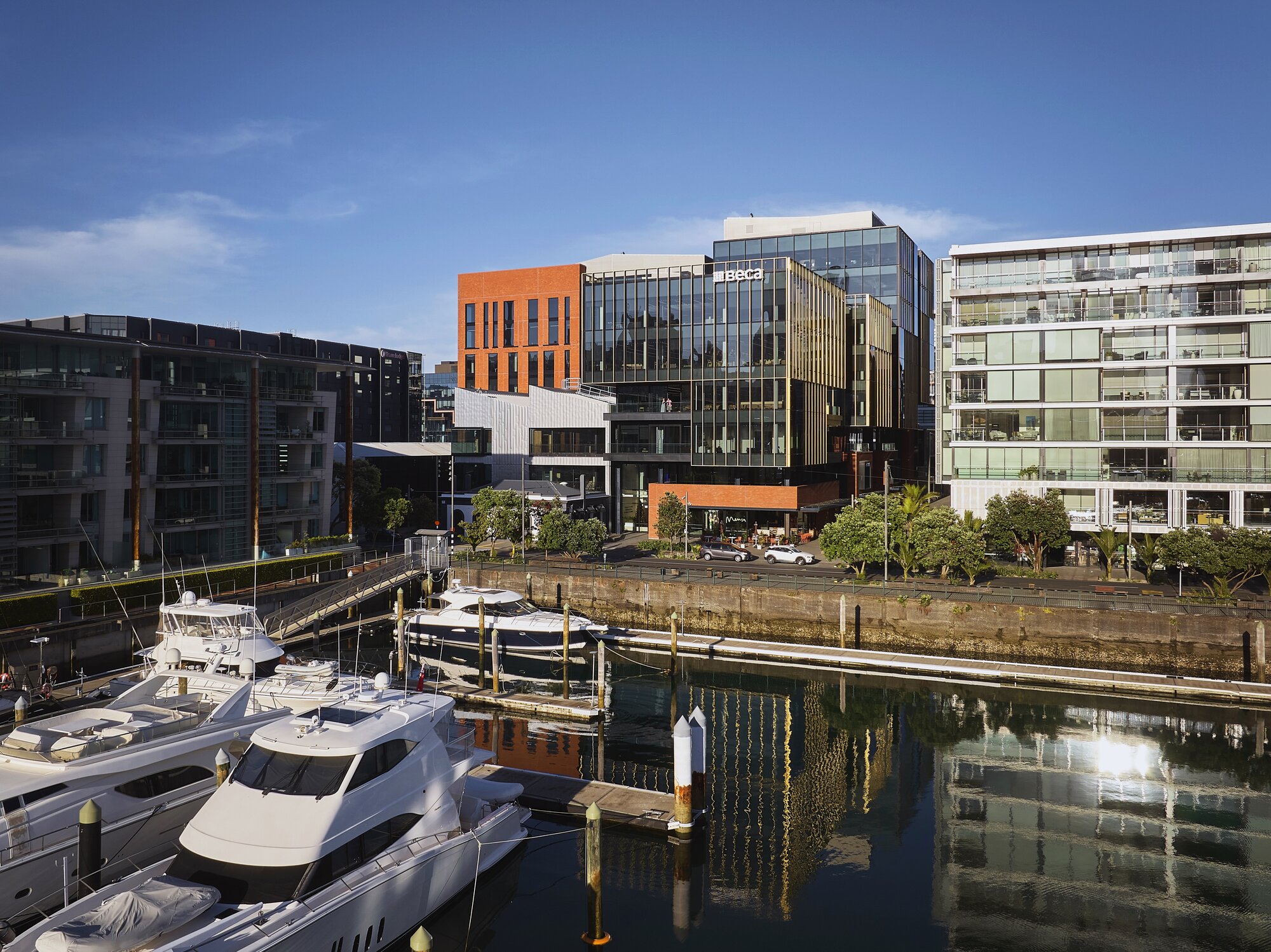 Beca House, the final stage of the Wynyard Quarter Innovation Precinct.