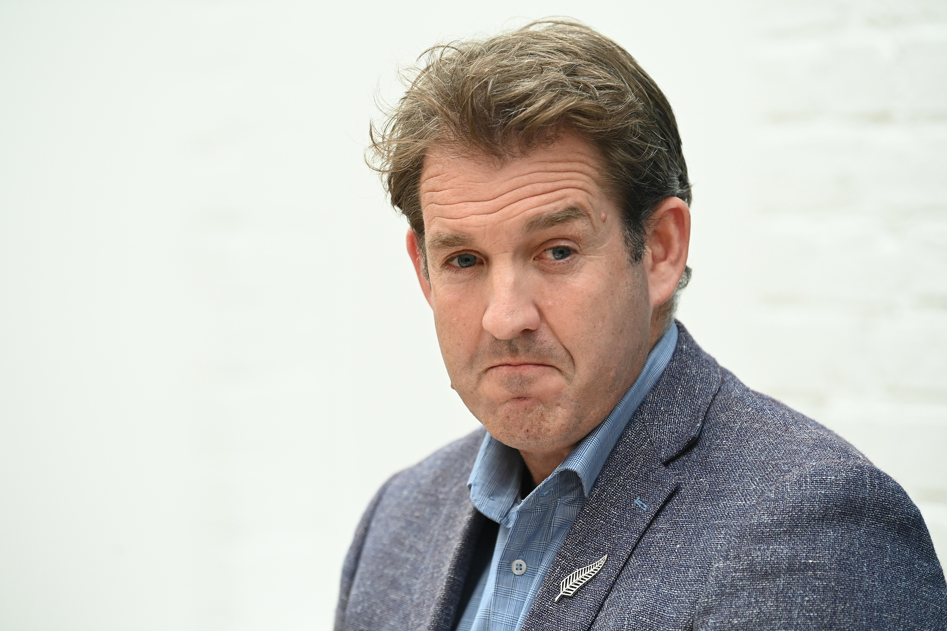 Departing New Zealand Rugby CEO Mark Robinson. Photo / Photosport