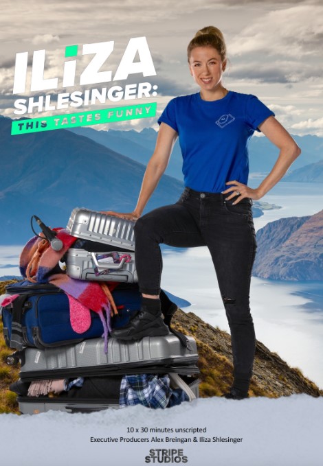 A promotion for the Iliza Shlesinger comedy series, produced by Stripe but yet to screen.