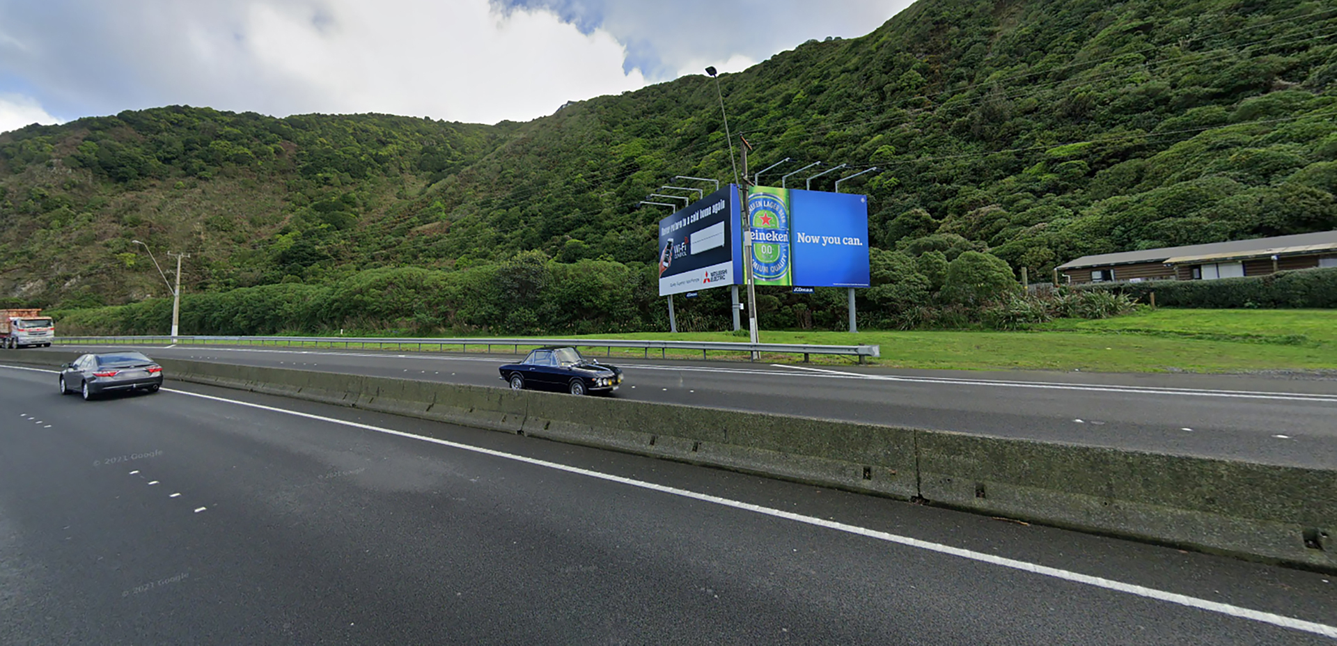 Prime Property want to replace static billboards with LED installations. Photo / Google Maps