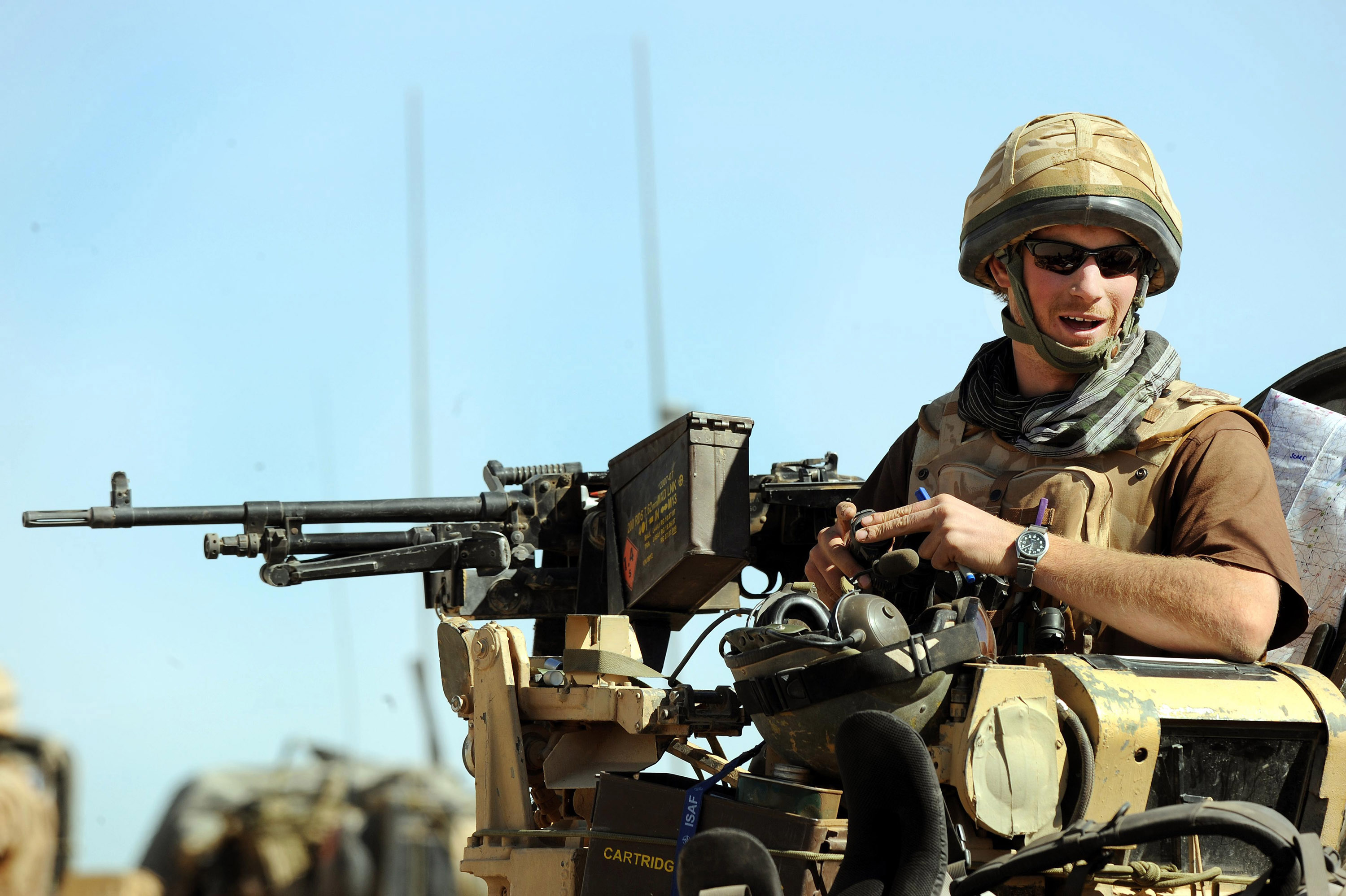 Harry completed two tours in Afghanistan. Photo / Getty Images