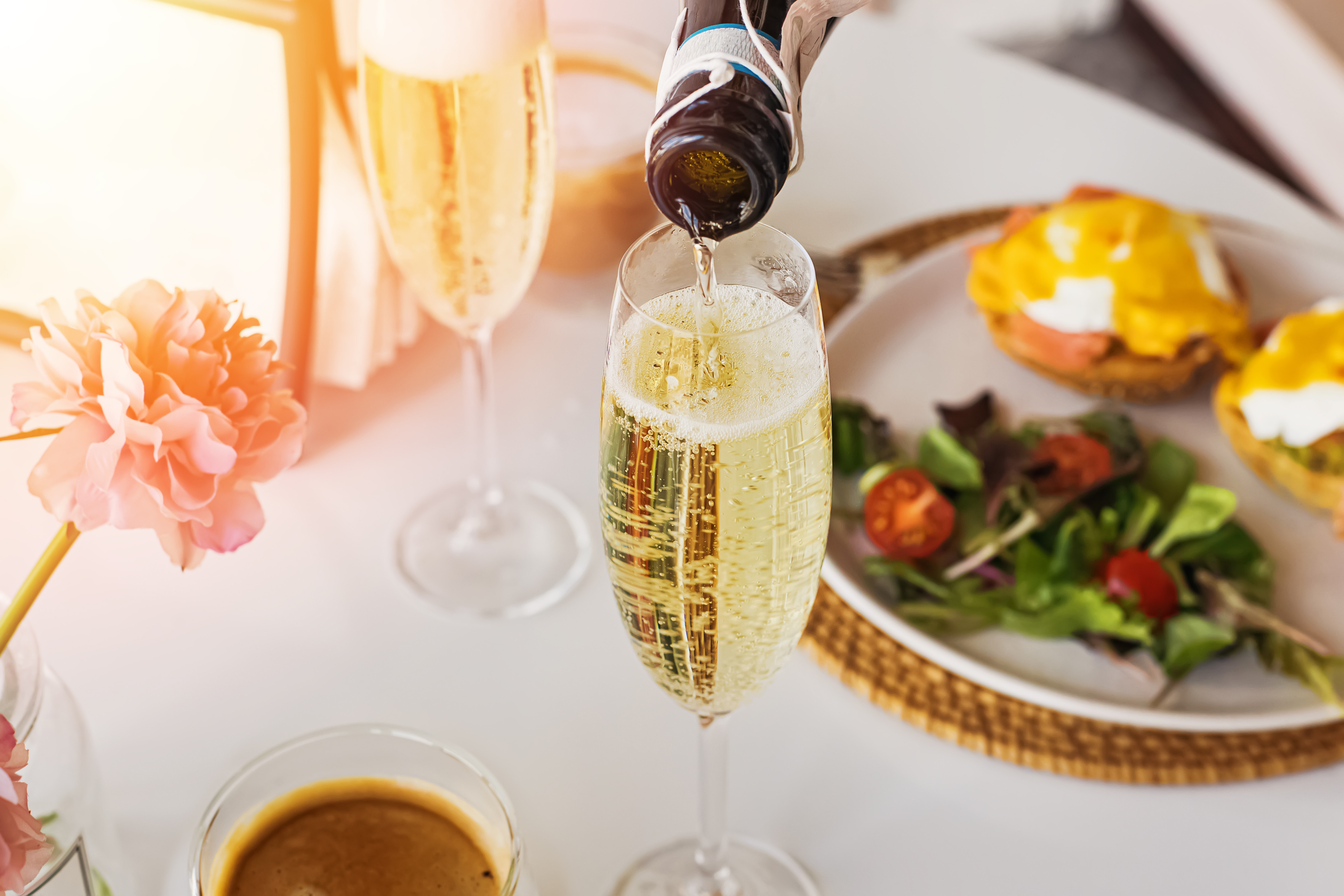 Champagne’s carbonation speeds alcohol absorption, intensifying both the high and the hangover. Photo / 123rf