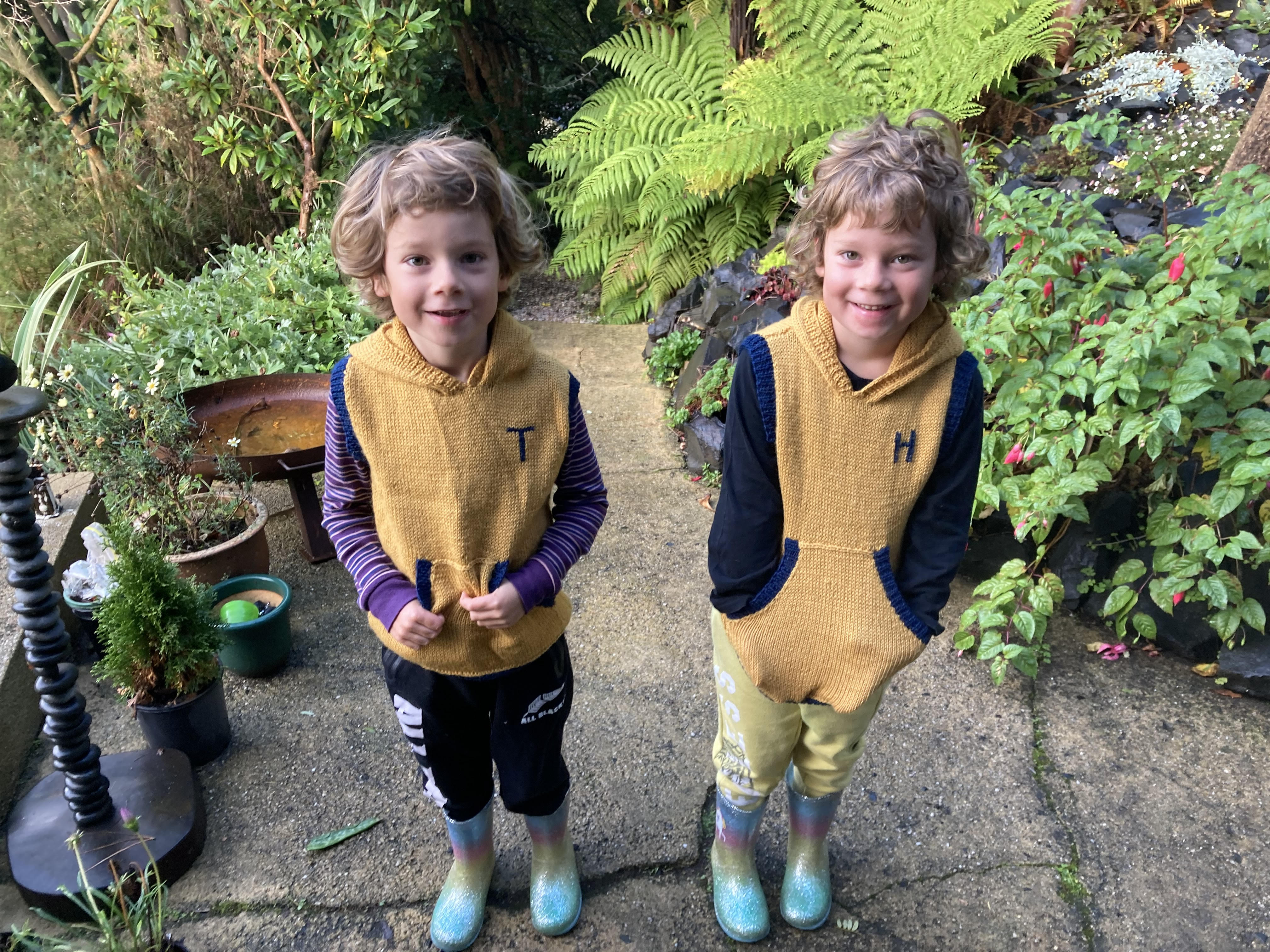 Angela Cumings' twin boys Tommy and Henry are both autistic and have global developmental delay and sensory processing disorders.
