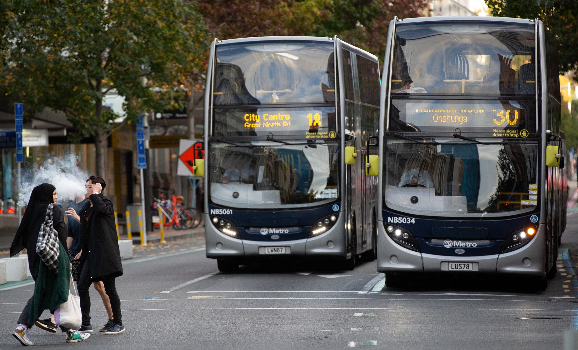Bus routes 33, 18 and 13 are facing the most instances of fare evasion. Photo / Sylvie Whinray
