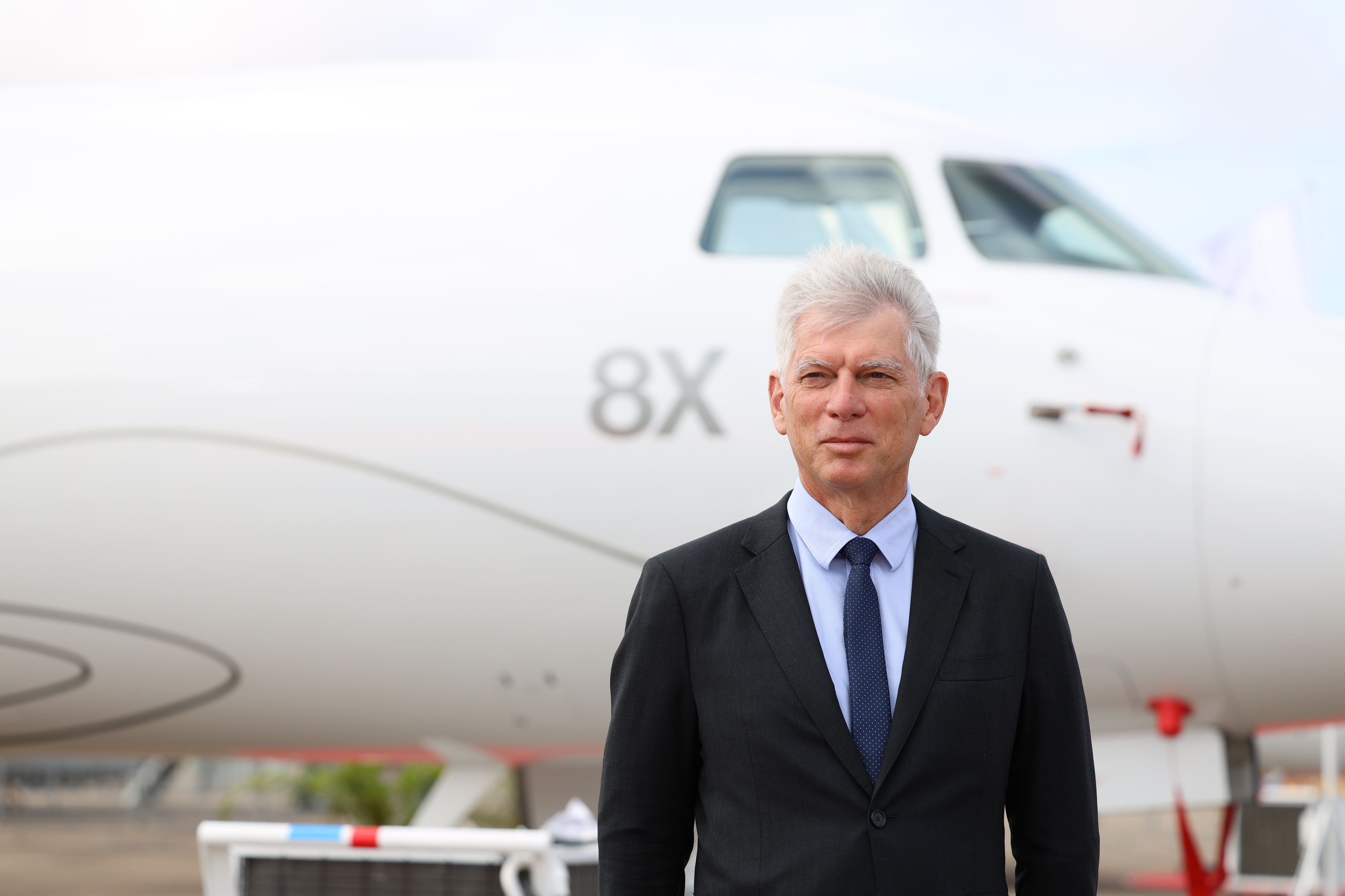 Jean-Michel Jacob is among those in Australia for the southern hemisphere's biggest air show. Photo / Supplied