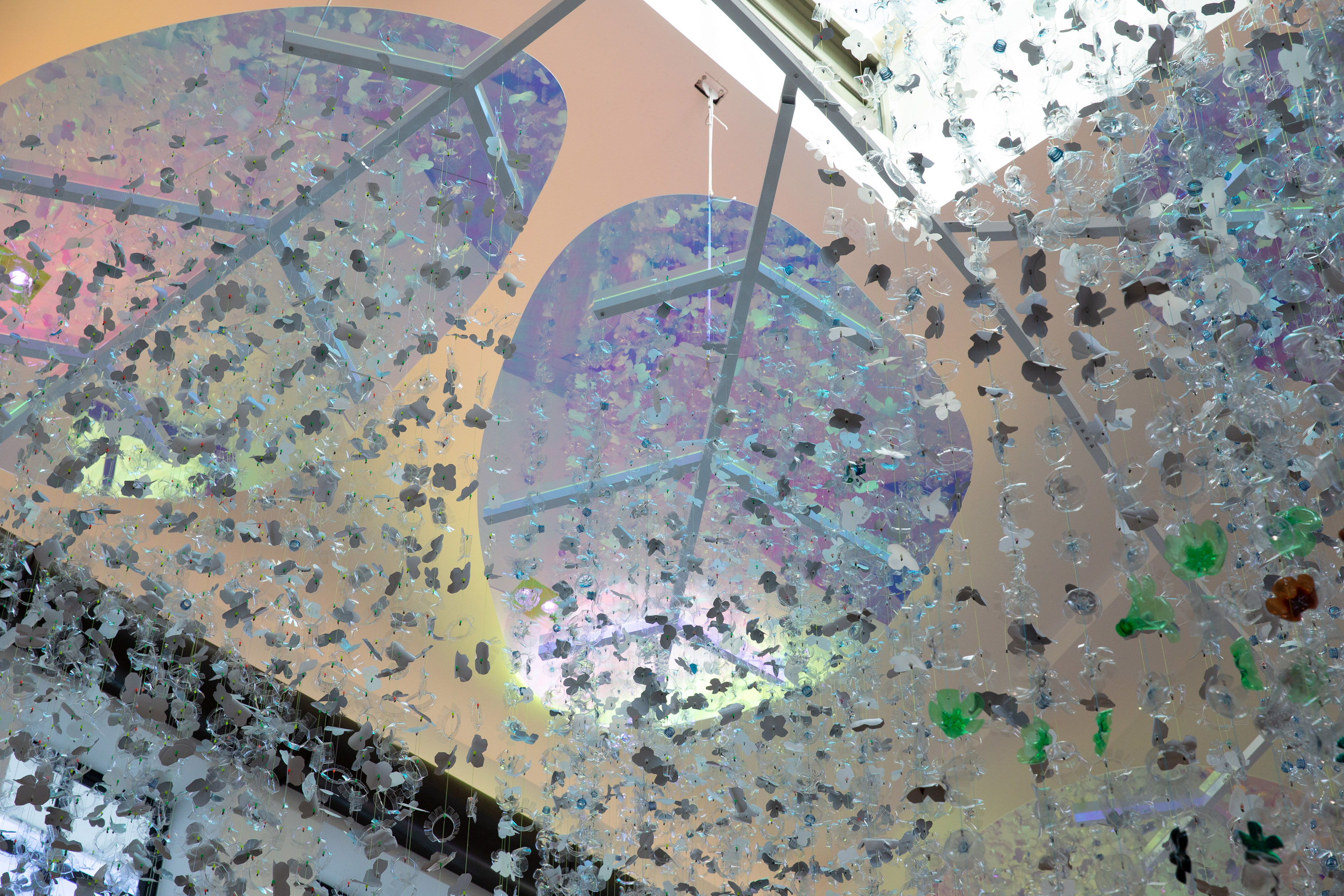 Wendy Hannah's work Liberty - Herekoretanga at Botany Town Centre. Photo / Sylvie Whinray