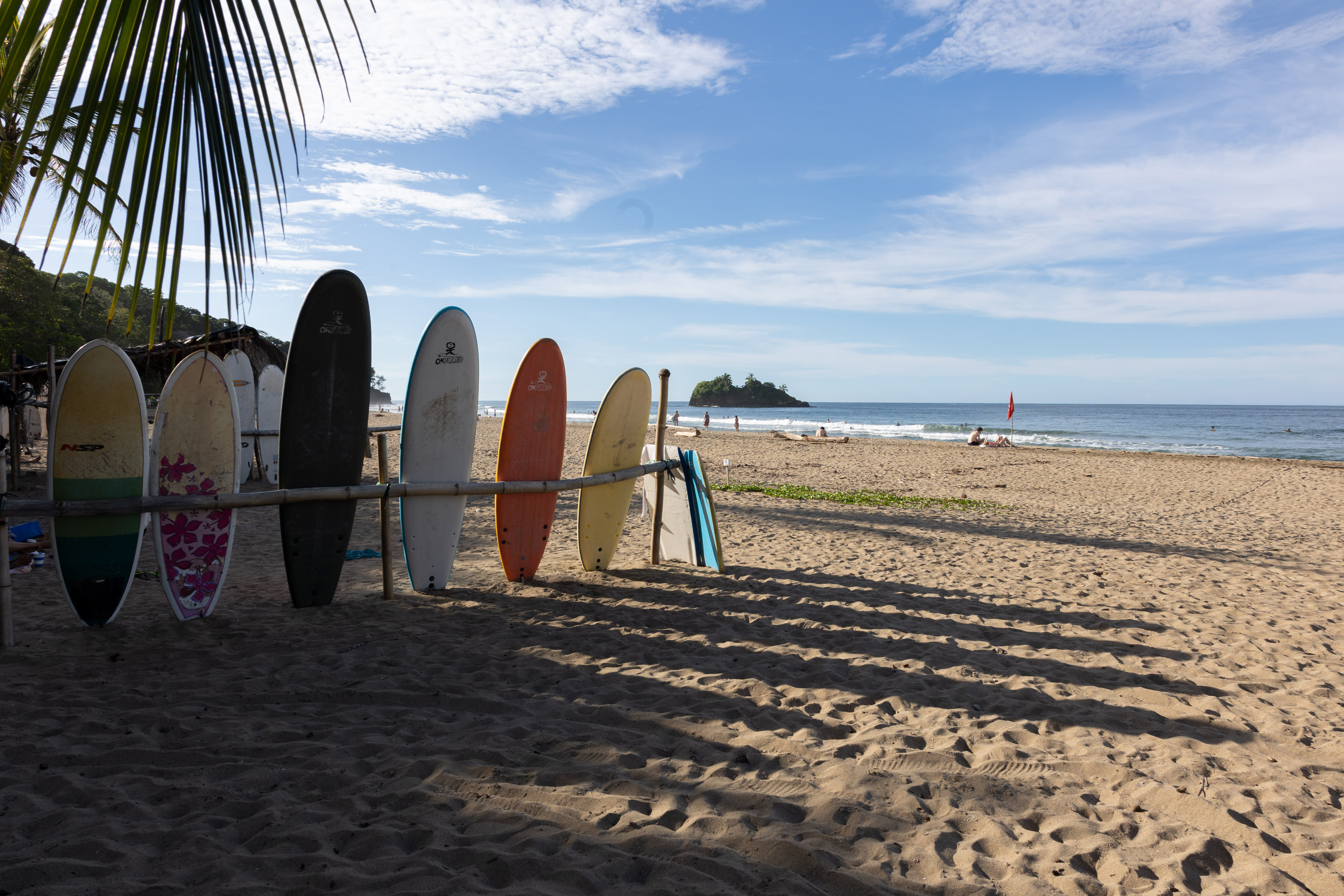 The idyllic view from Beach Break Bar & Restaurant in Puerto Viejo de Talamanca. Photo / Danilophoto
