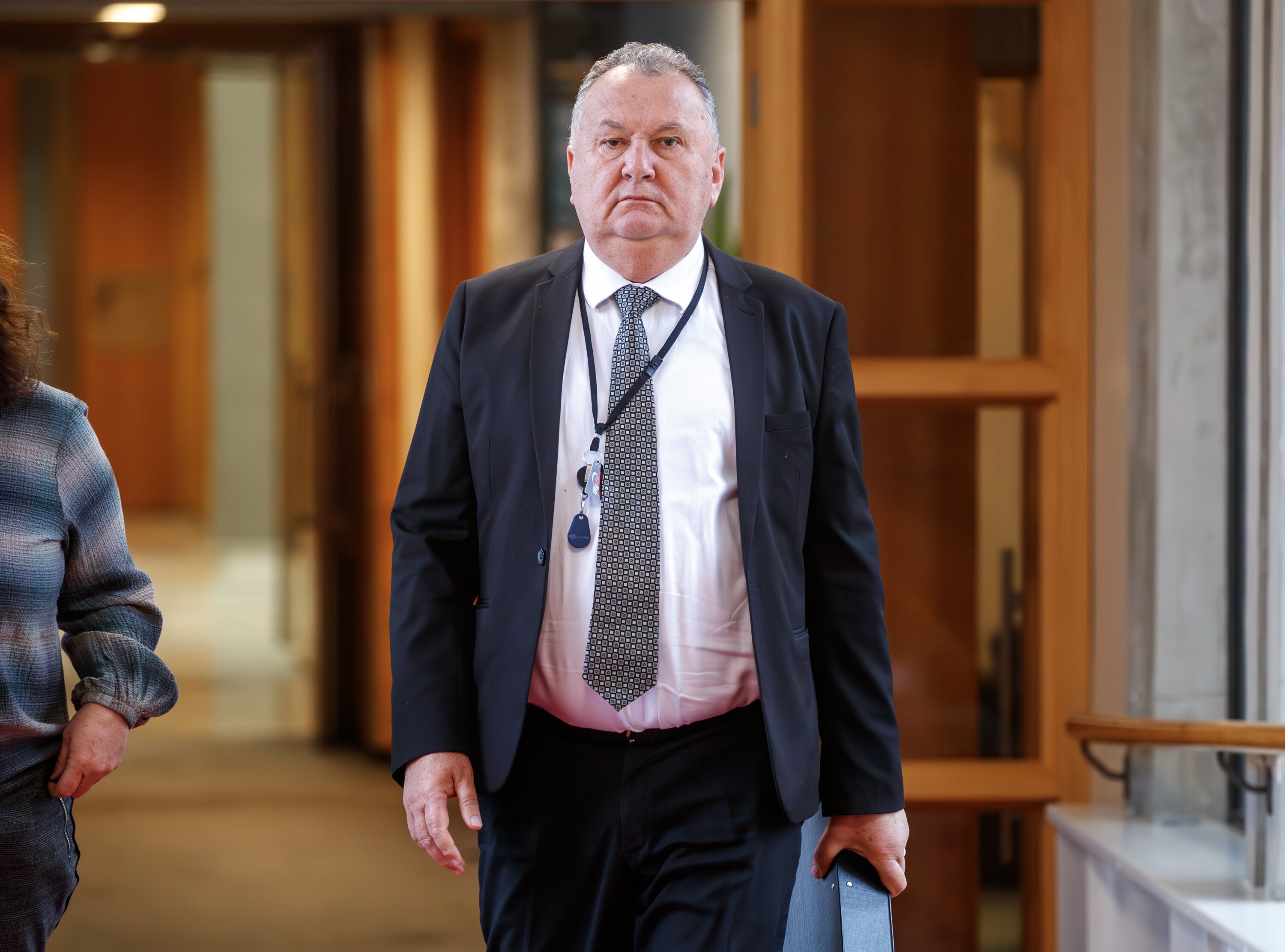 Shane Jones last month on his way to the House. Photo / Mark Mitchell