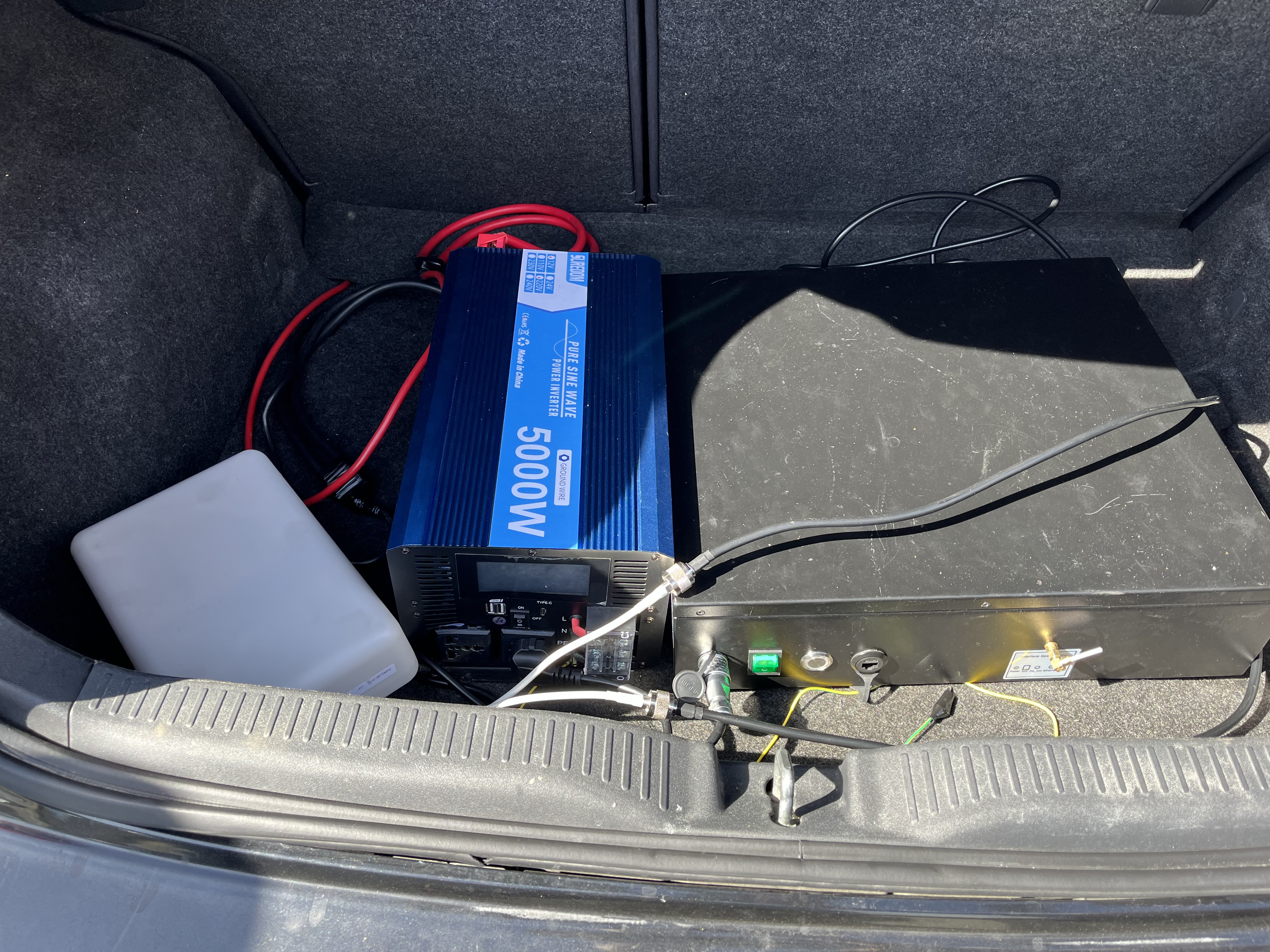 The SMS blaster was the first of its kind to be recovered by police in New Zealand. Photo / Police