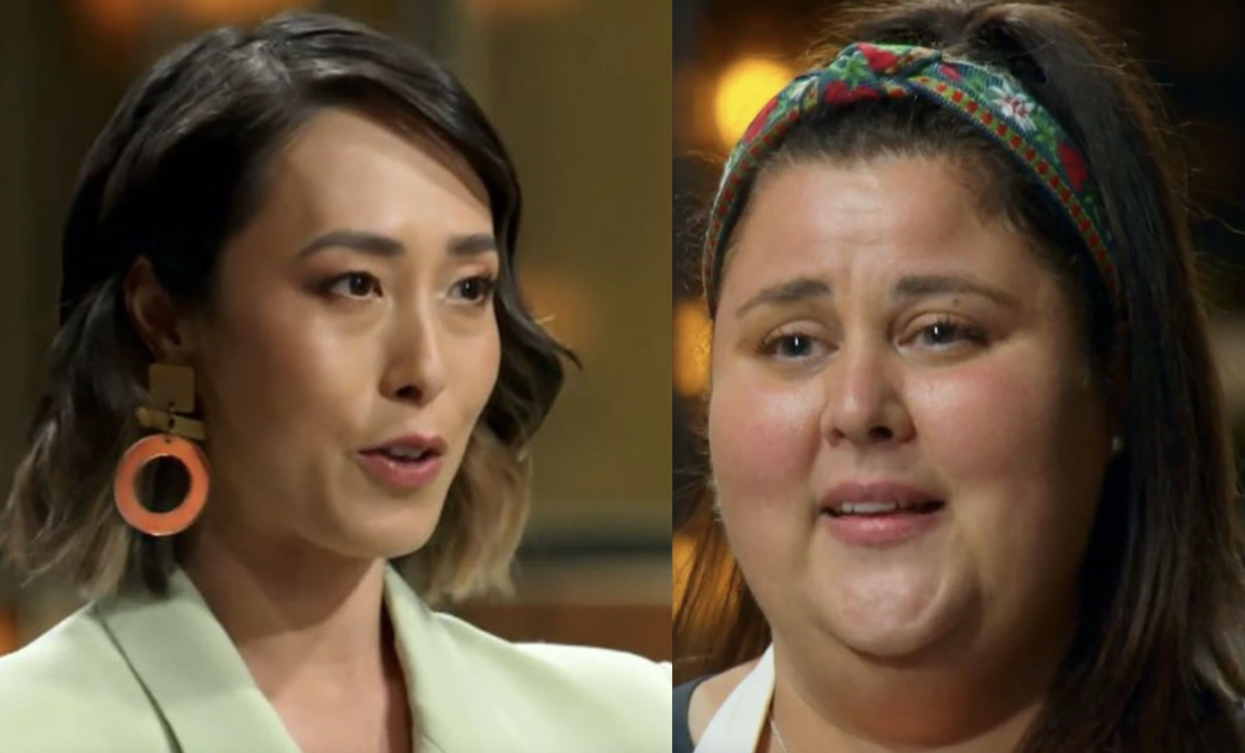 Judge Melissa Leong and contestant, Larissa Sewell shared a sweet moment.