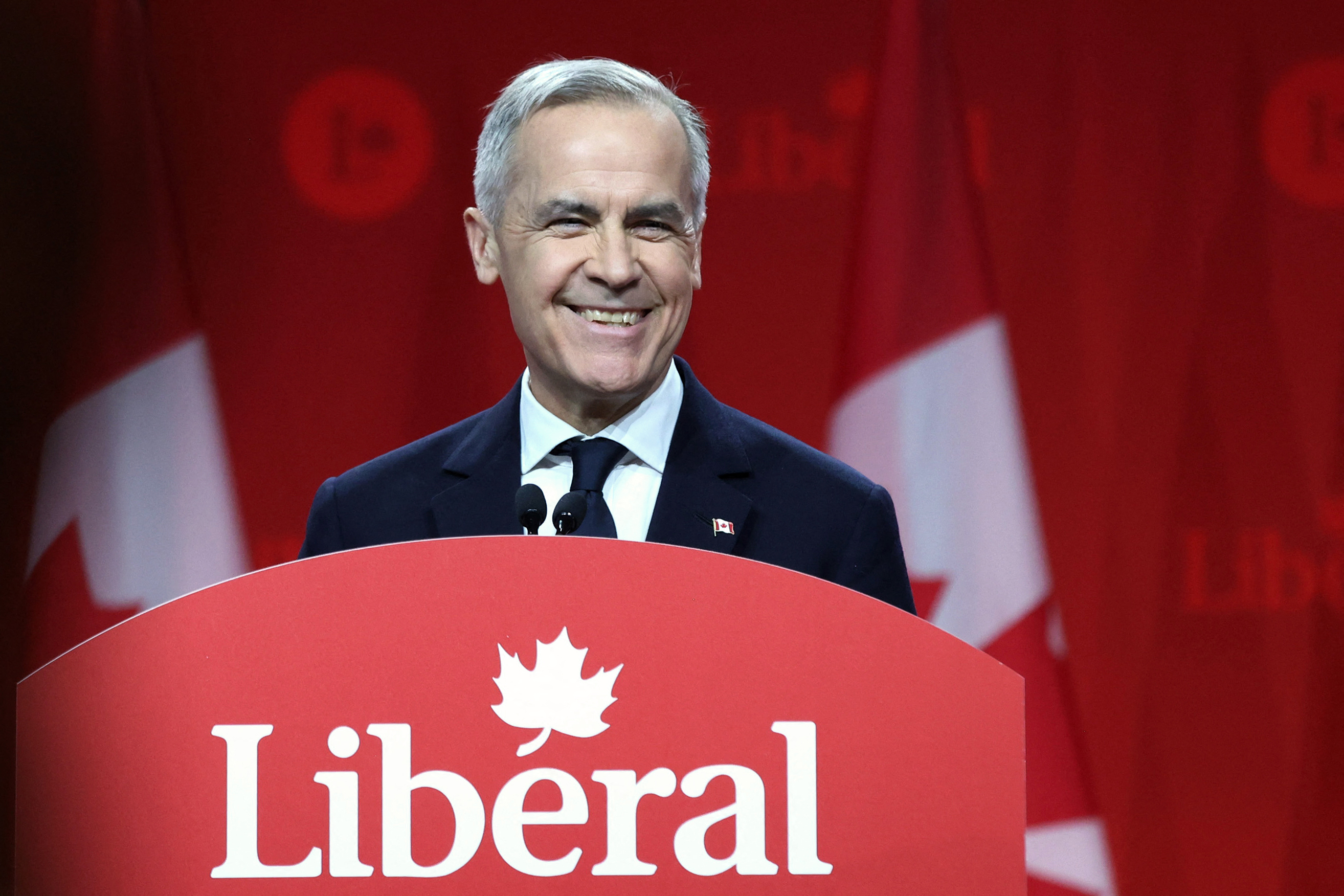 Canada's Liberal Leader and Prime Minister-elect Mark Carney. Photo / AFP