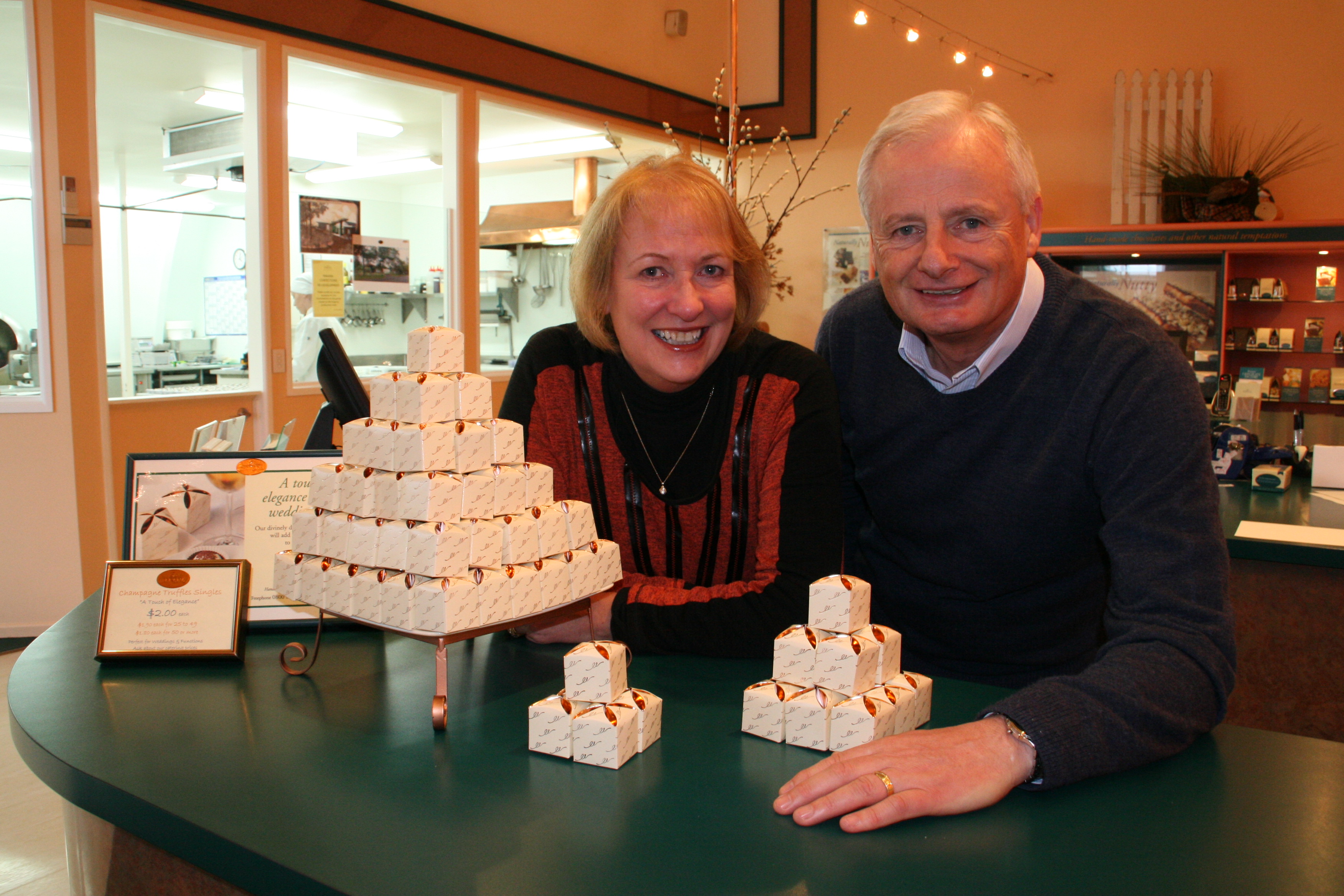 Makana Confections director Brian Devlin is getting ready for a busy Easter.