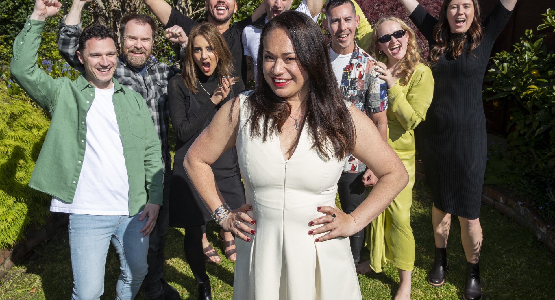 Tory Whanau celebrates her Wellington mayoralty race win. Photo / Mark Mitchell