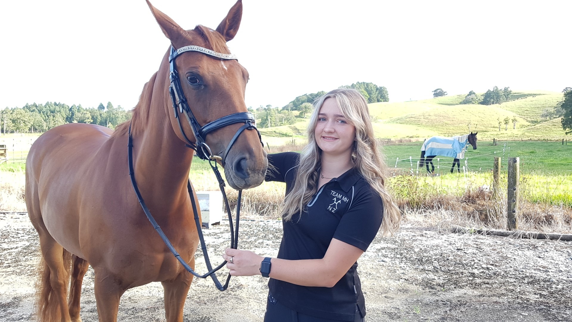 Charlotte Thorpe has clocked up an impressive number of wins during her dressage riding career which has already spanned a decade. Photo / Mike Dinsdale