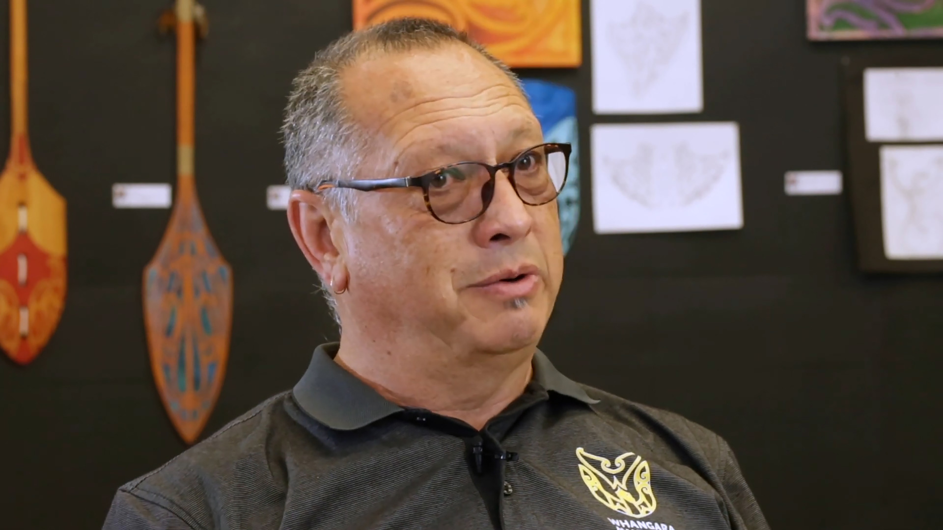 Derek Lardelli has been knighted. Photo / Supplied still from video https://www.youtube.com/watch?v=T7l4z4OZ8p8