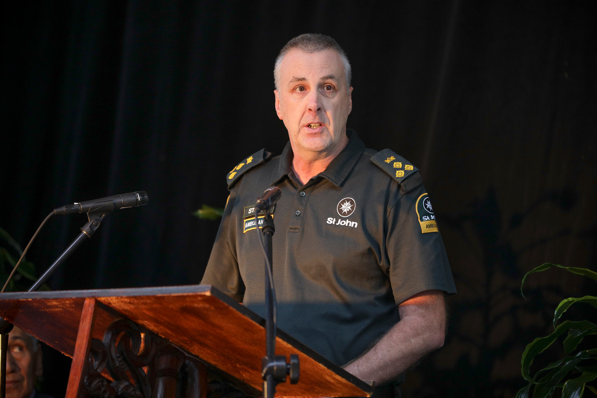 Assistant director of operations for St John, Stuart Cockburn. Photo / Andrew Warner
