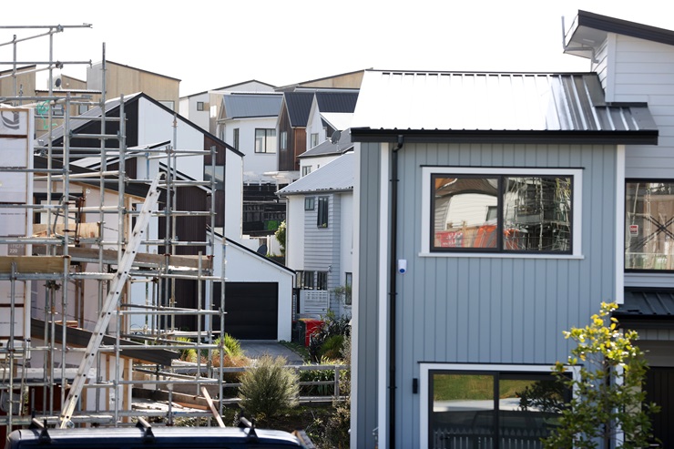 Auckland and Otago contributed most to new consents issued. Photo / Fiona Goodall 